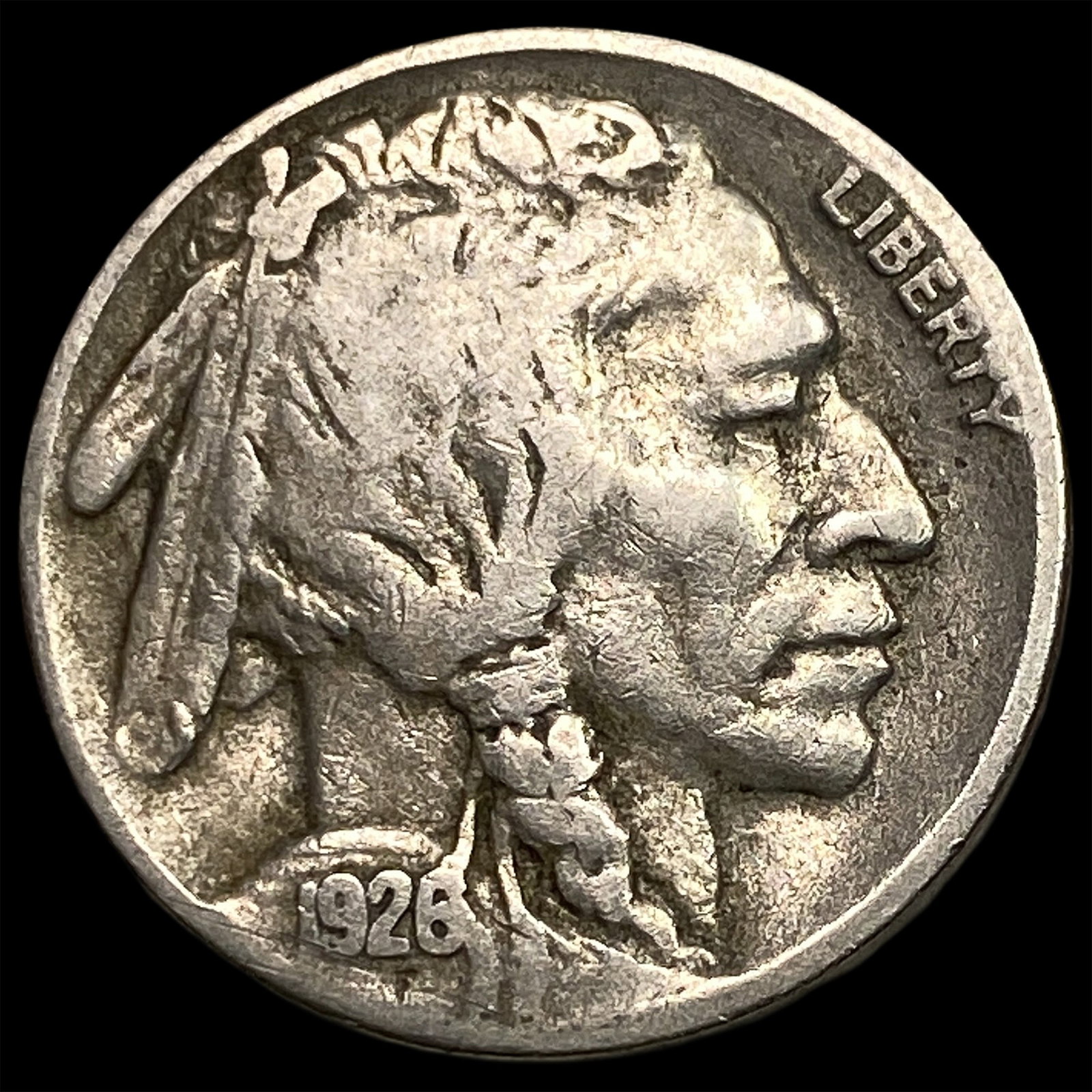 1926-S Buffalo Nickel LIGHTLY CIRCULATED: 1926-S Buffalo Nickel LIGHTLY CIRCULATED