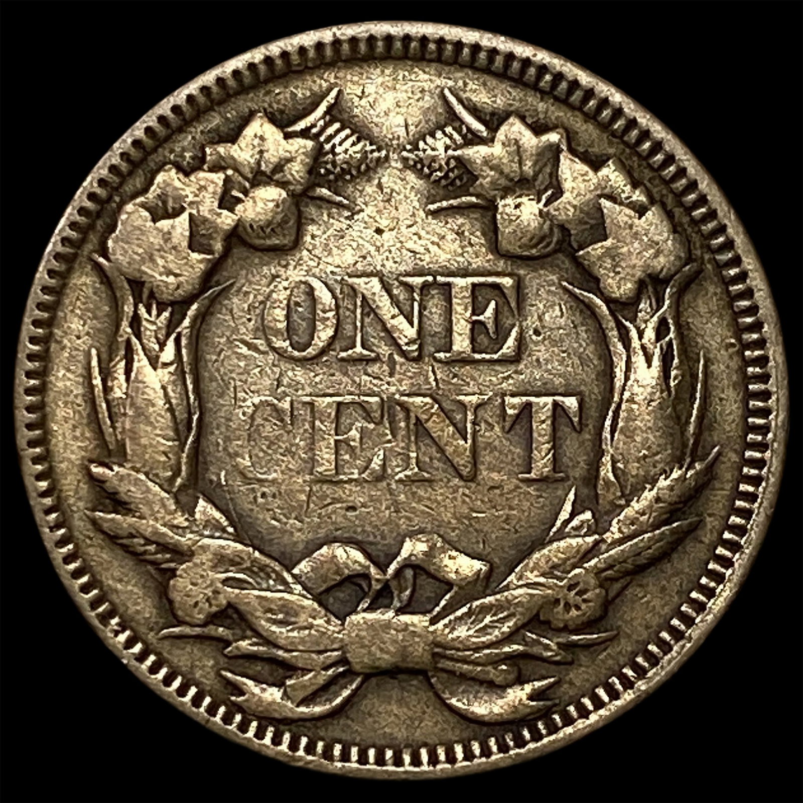 1857 Flying Eagle Cent CLOSELY UNCIRCULATED - 2
