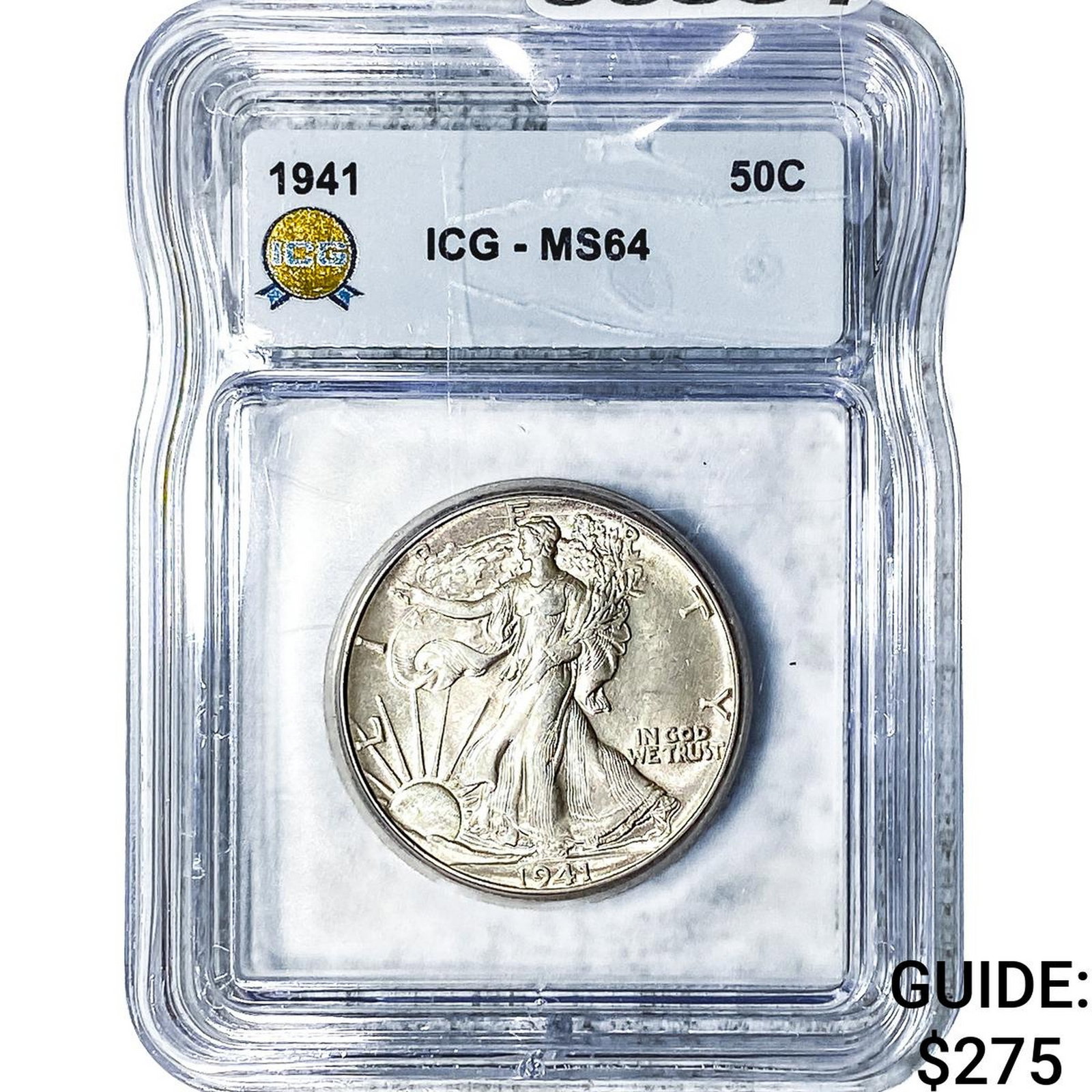 1941 Walking Liberty Half Dollar ICG MS64 (1 of 2)