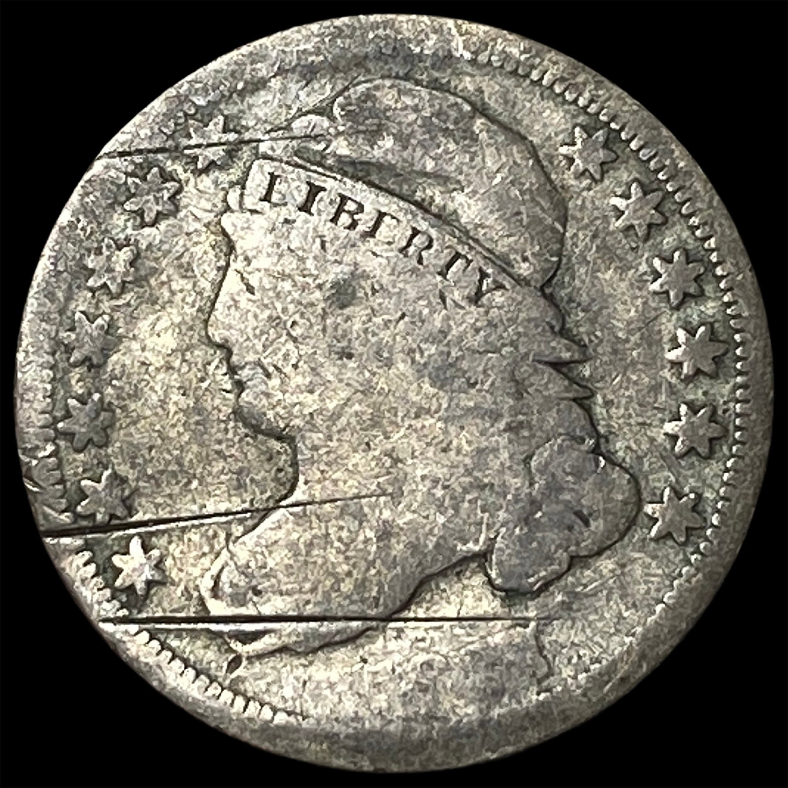 1809-1837 Capped Bust Dime NICELY CIRCULATED: 1809-1837 Capped Bust Dime NICELY CIRCULATED