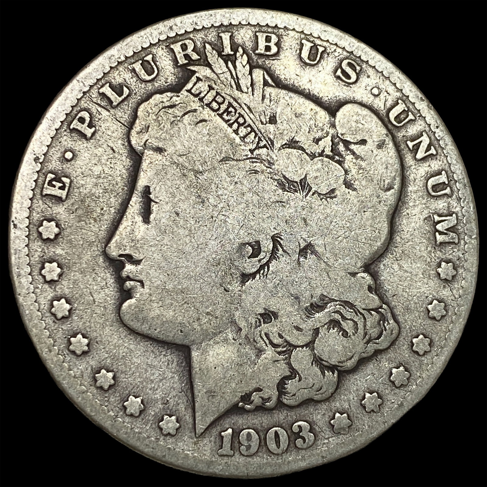 1903-S Silver Morgan Dollar NICELY CIRCULATED: 1903-S Silver Morgan Dollar NICELY CIRCULATED