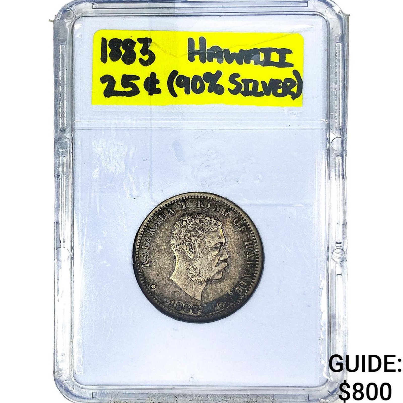 1883 Hawaiian Quarter (1 of 2)