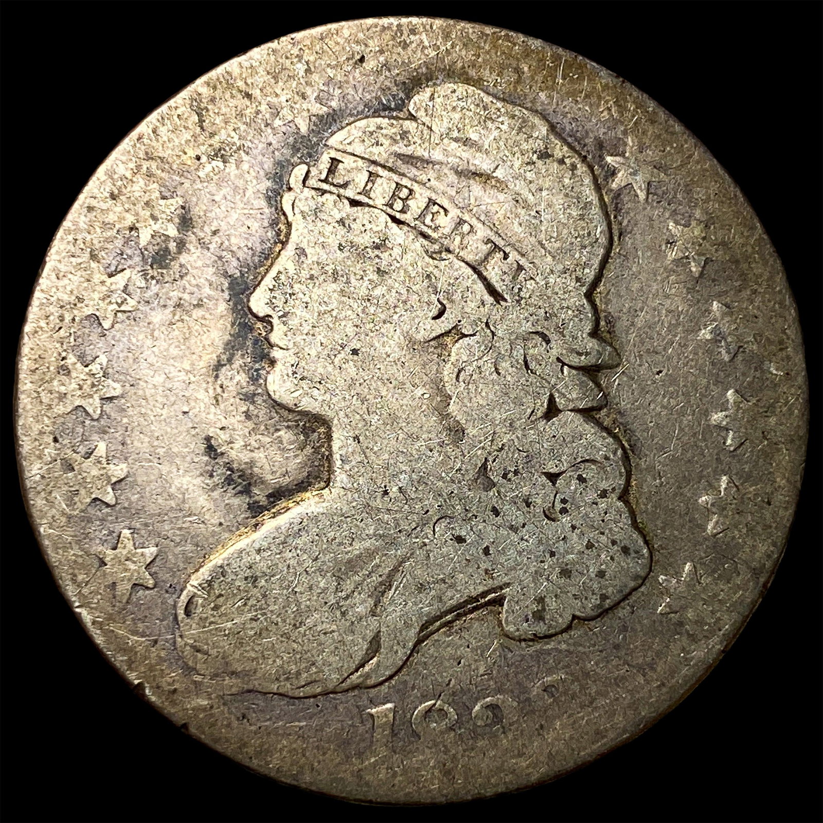 1832 Capped Bust Half Dollar NICELY CIRCULATED: 1832 Capped Bust Half Dollar NICELY CIRCULATED