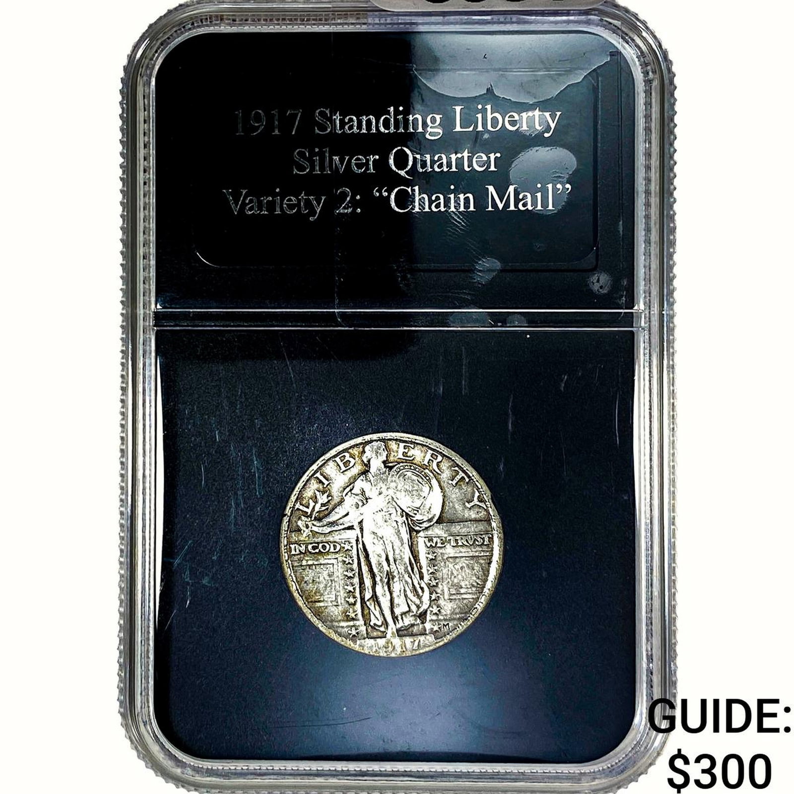 1917 Standing Liberty Quarter Chain Mail (1 of 2)