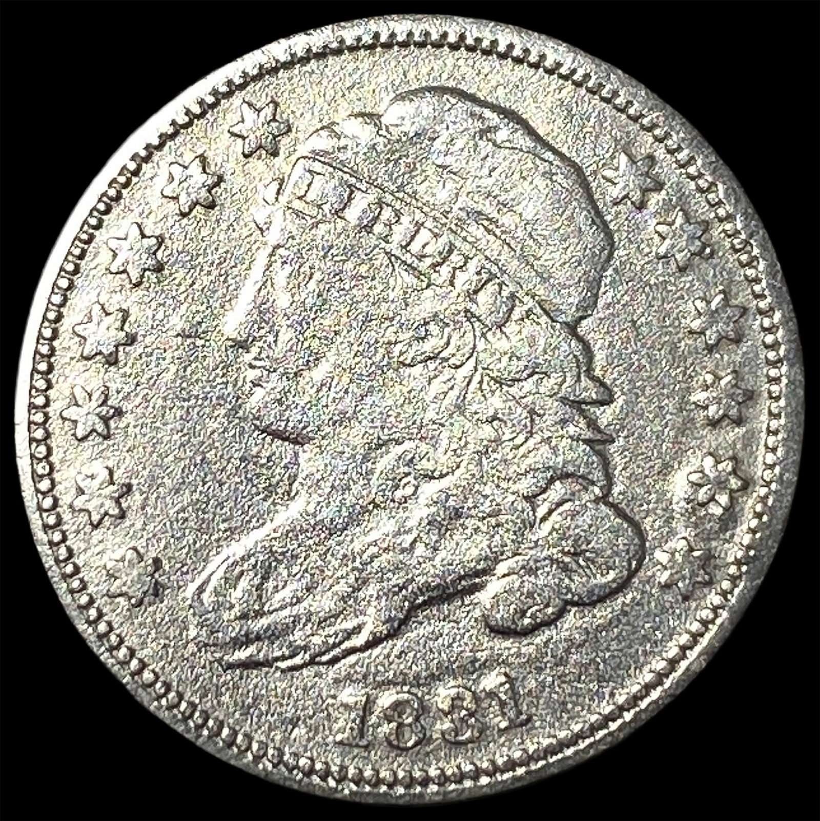 1831 Silver Capped Bust Dime HIGH GRADE (1 of 2)