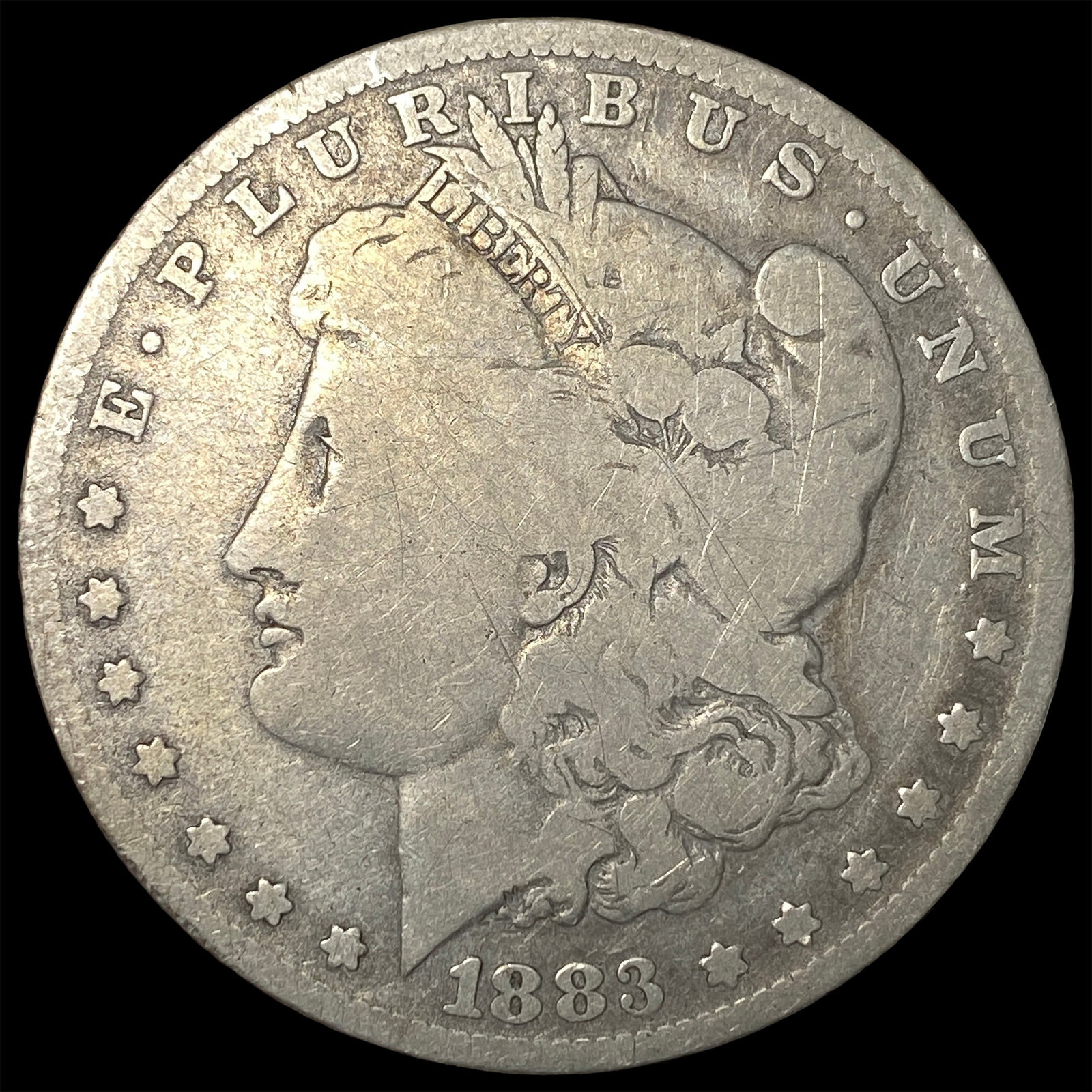 1883-O Silver Morgan Dollar LIGHTLY CIRCULATED: 1883-O Silver Morgan Dollar LIGHTLY CIRCULATED
