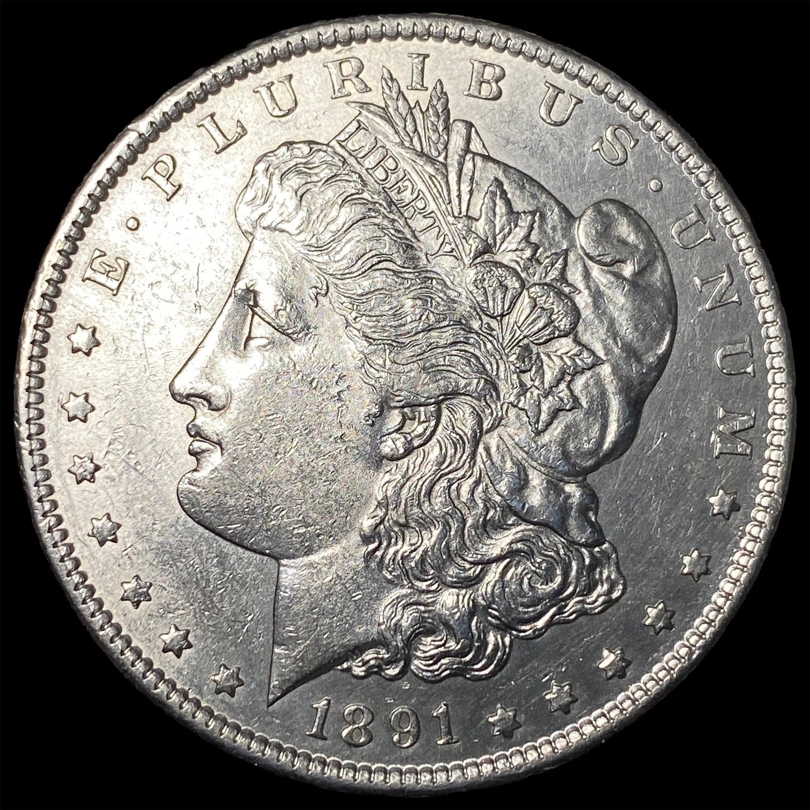 1891-S Silver Morgan Dollar UNCIRCULATED: 1891-S Silver Morgan Dollar UNCIRCULATED