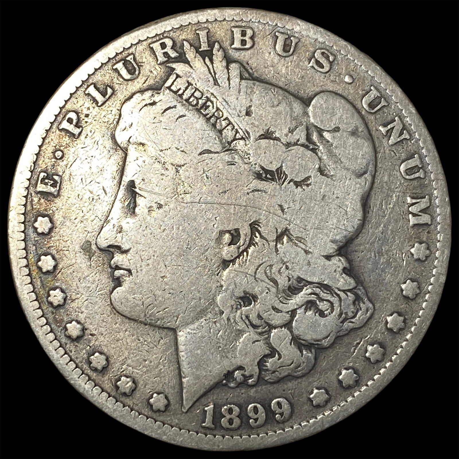 1899-S Silver Morgan Dollar NICELY CIRCULATED: 1899-S Silver Morgan Dollar NICELY CIRCULATED