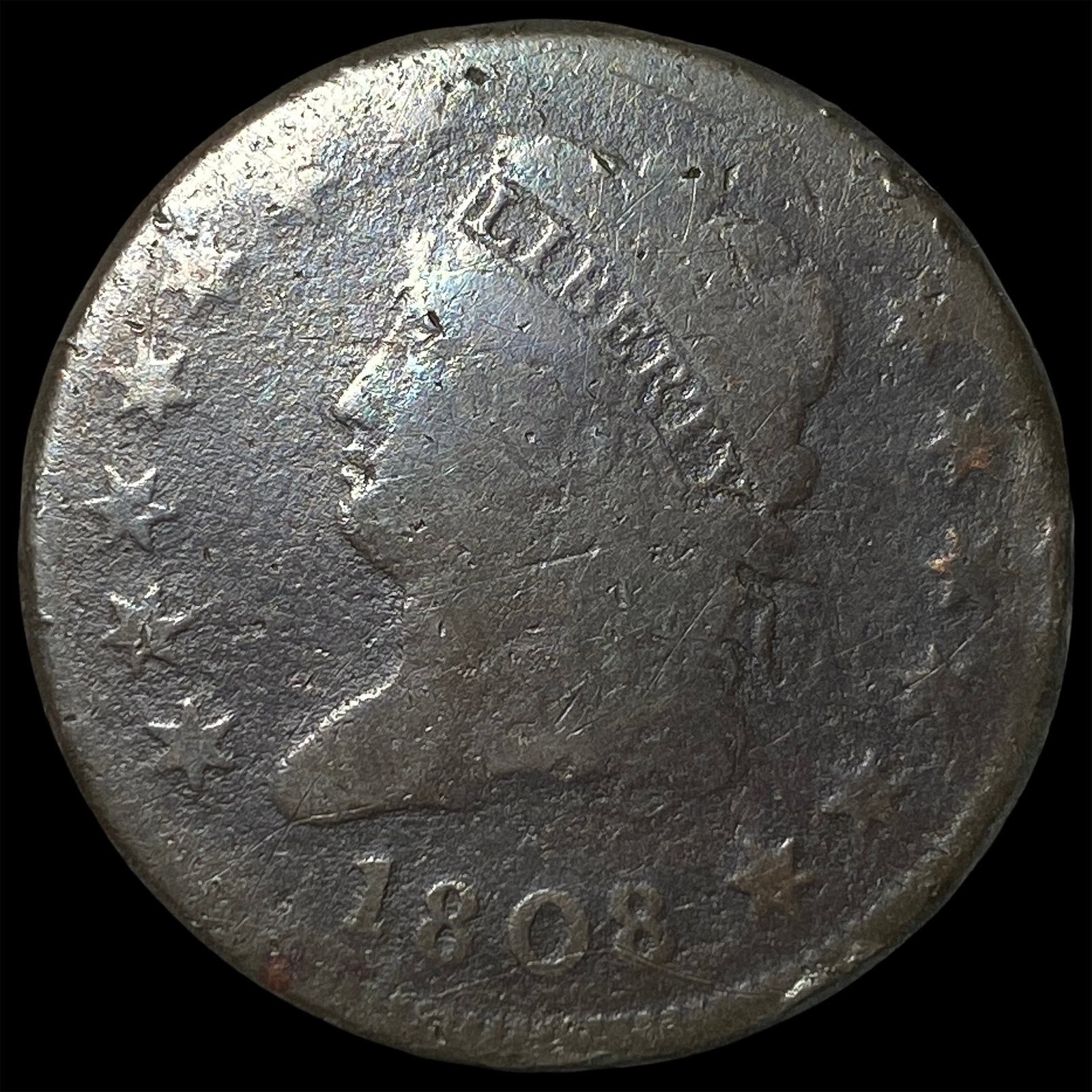 1808 Classic Head Large Cent LIGHTLY CIRCULATED: 1808 Classic Head Large Cent LIGHTLY CIRCULATED
