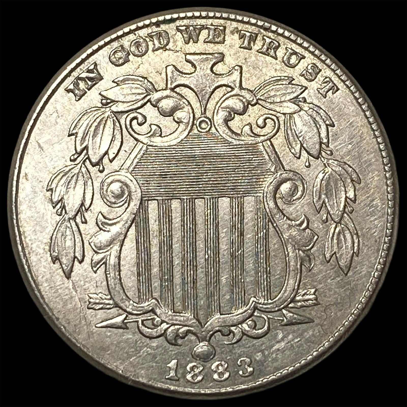 1883 Shield Nickel UNCIRCULATED
