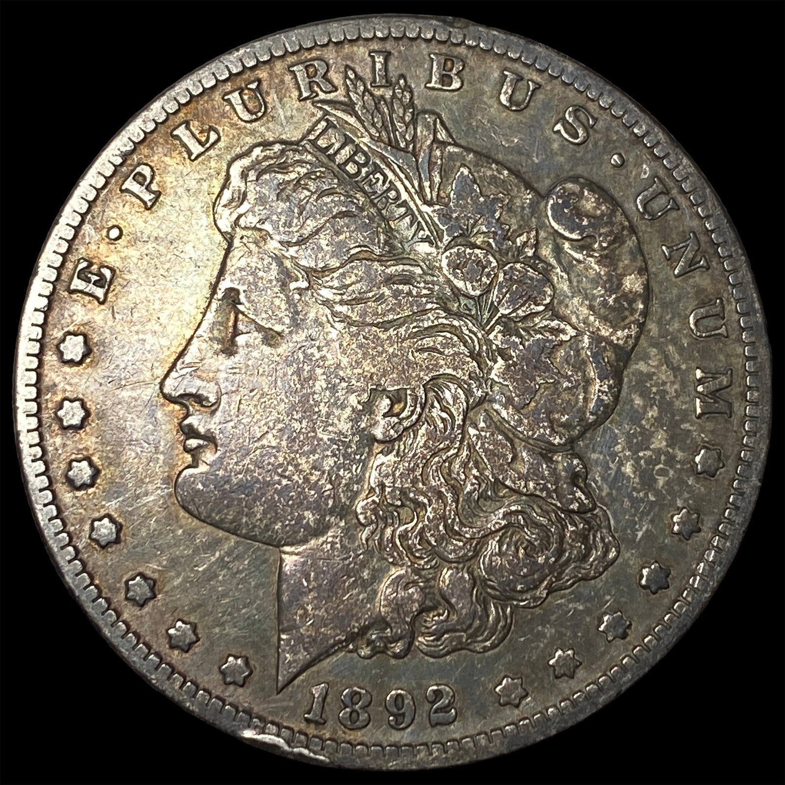 1892-S Silver Morgan Dollar LIGHTLY CIRCULATED: 1892-S Silver Morgan Dollar LIGHTLY CIRCULATED