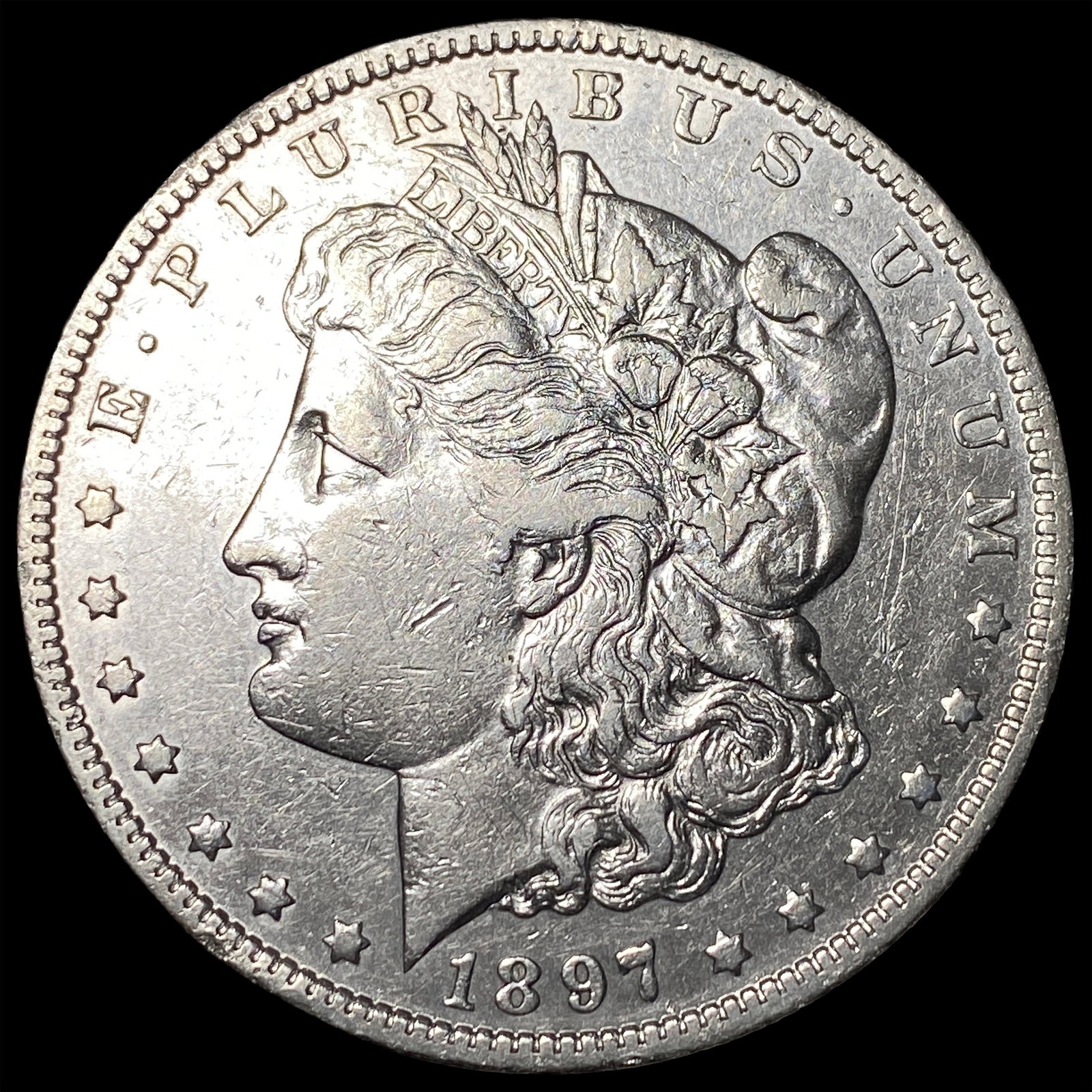 1897-O Silver Morgan Dollar CHOICE AU