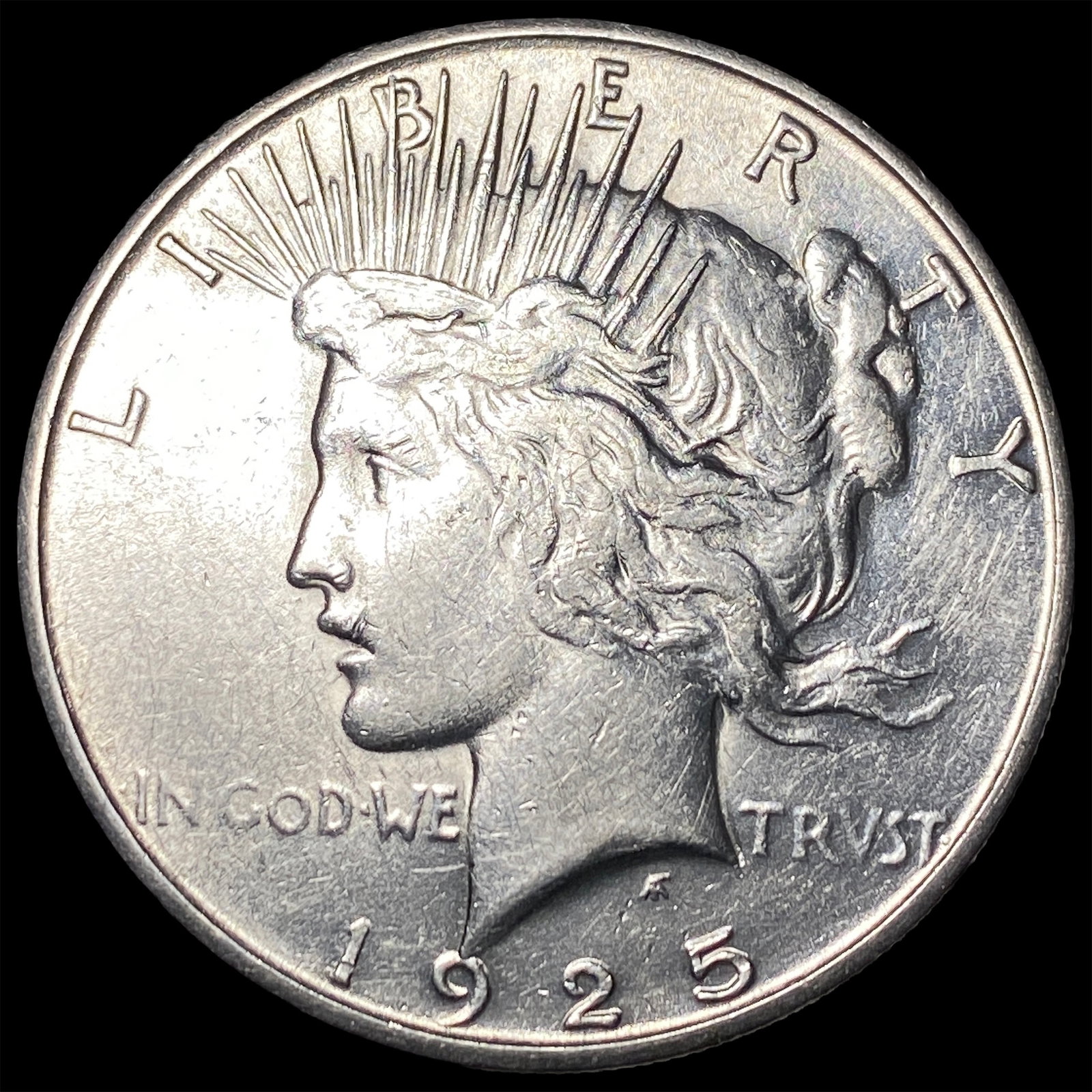 1925-S Silver Peace Dollar UNCIRCULATED: 1925-S Silver Peace Dollar UNCIRCULATED