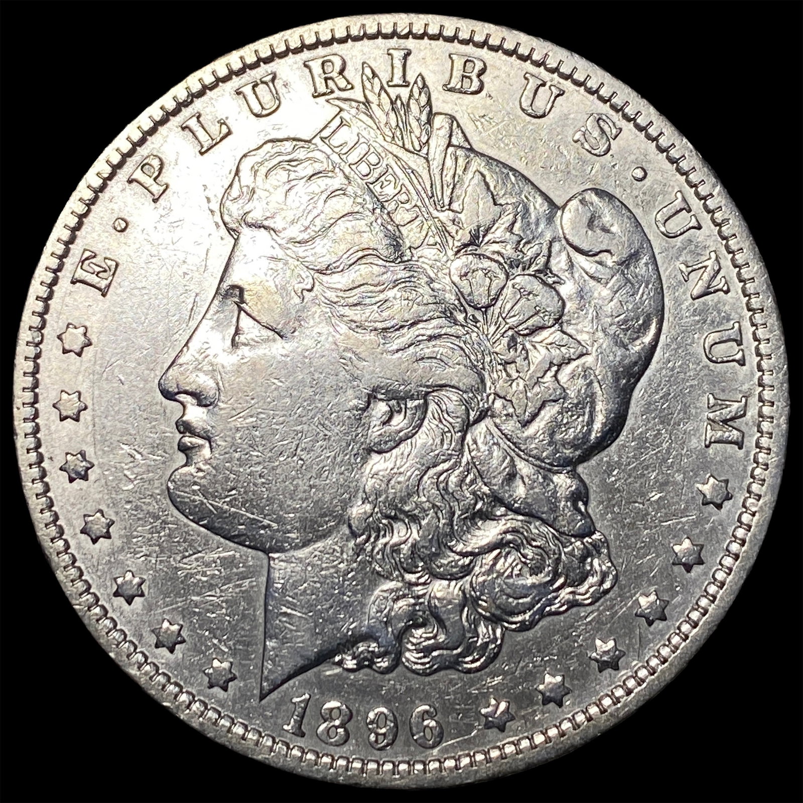 1896-O Silver Morgan Dollar CLOSELY UNCIRCULATED (1 of 2)