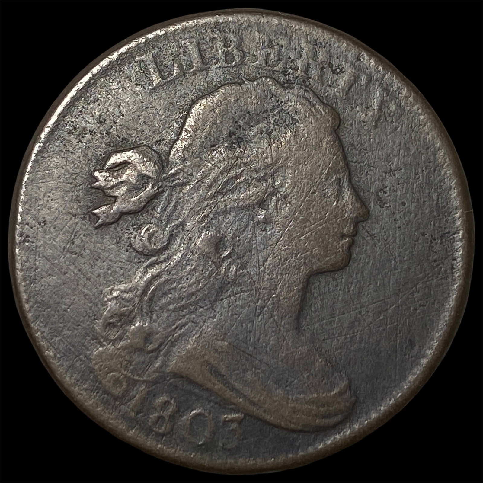 1803 Draped Bust Large Cent LIGHTLY CIRCULATED: 1803 Draped Bust Large Cent LIGHTLY CIRCULATED