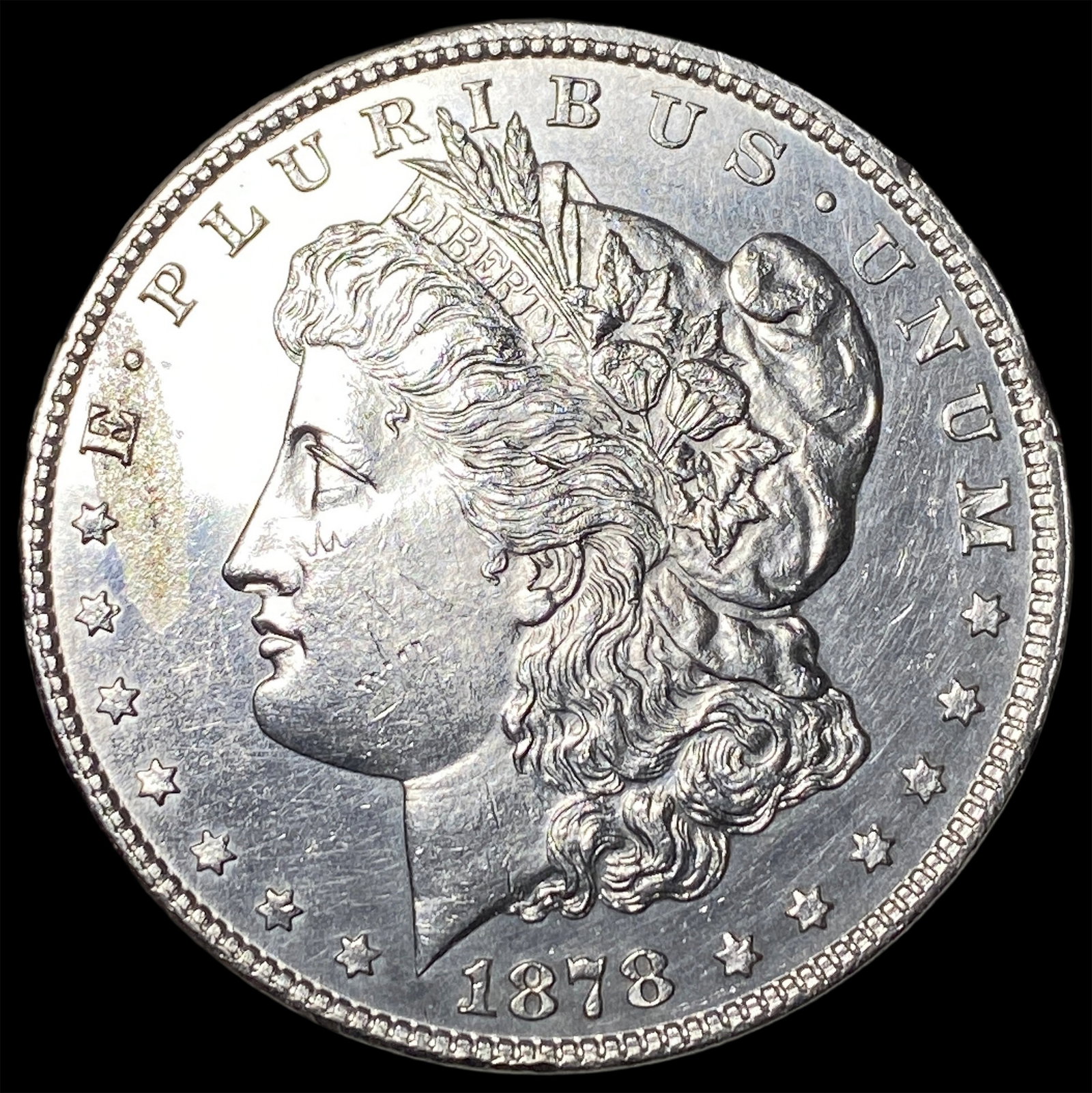 1878 Silver Morgan Dollar HIGH GRADE: 1878 Silver Morgan Dollar HIGH GRADE