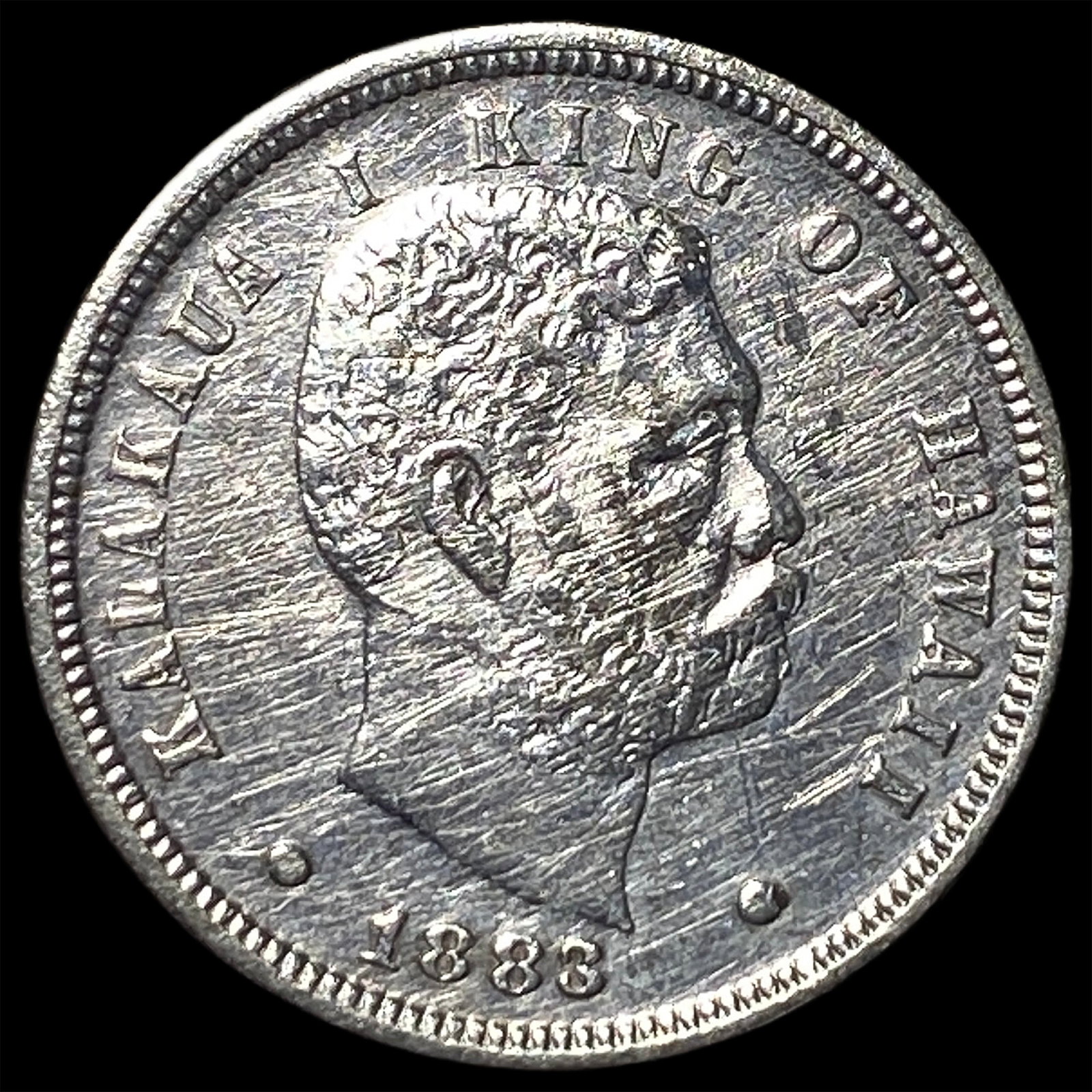 1883 Hawaii Silver Dime HIGH GRADE: 1883 Hawaii Silver Dime HIGH GRADE