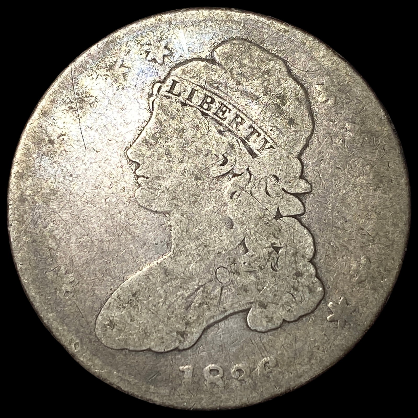 1836 Capped Bust Half Dollar LIGHTLY CIRCULATED (1 of 2)