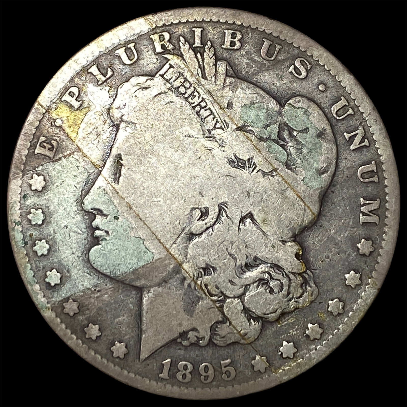 1895-O Morgan Silver Dollar NICELY CIRCULATED: 1895-O Morgan Silver Dollar NICELY CIRCULATED