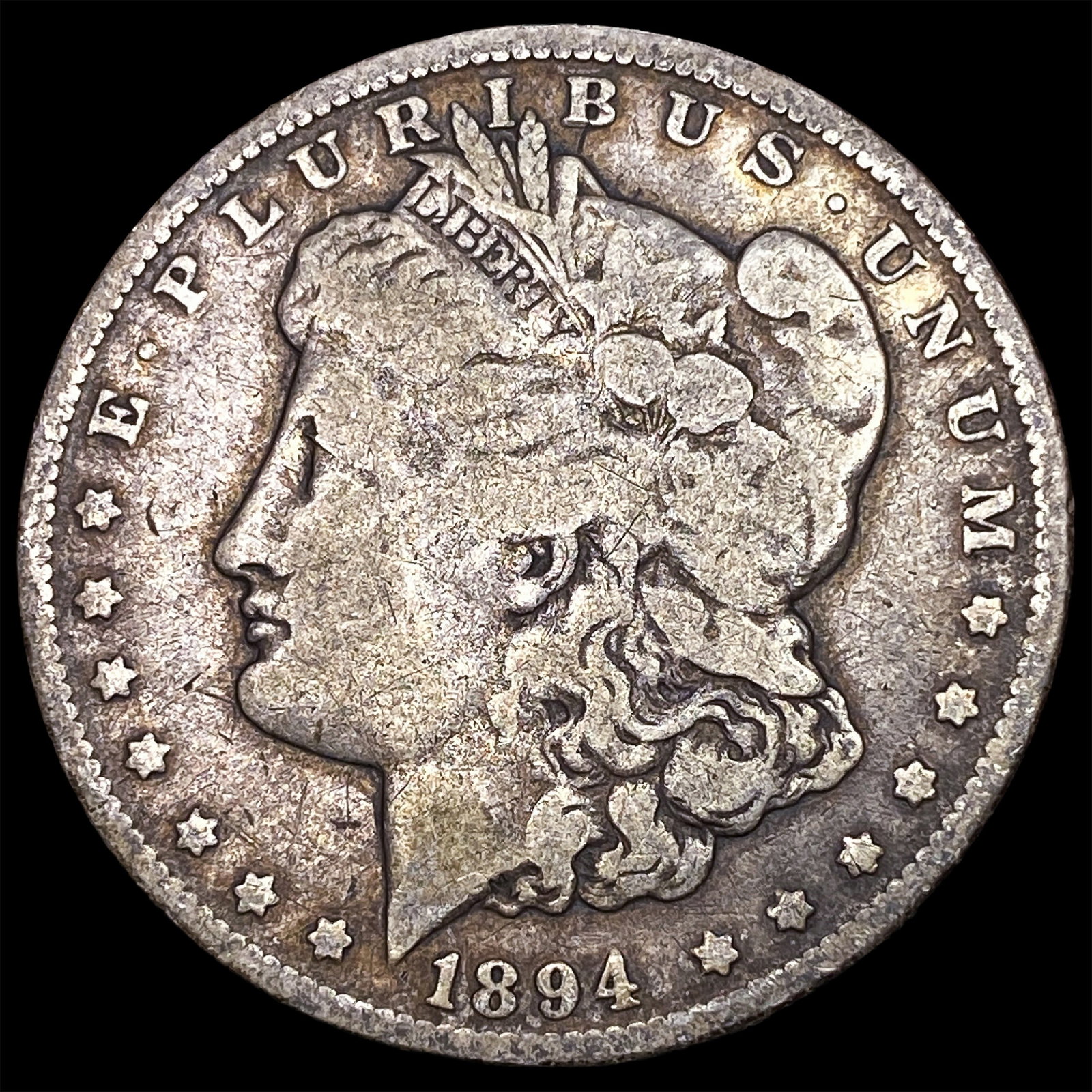 1894-O Silver Morgan Dollar LIGHTLY CIRCULATED