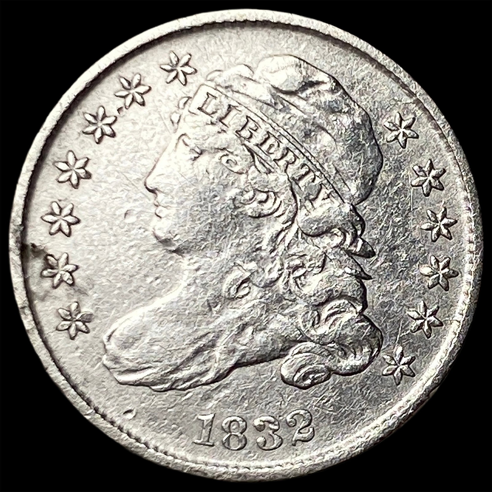 1832 Capped Bust Dime LIGHTLY CIRCULATED: 1832 Capped Bust Dime LIGHTLY CIRCULATED