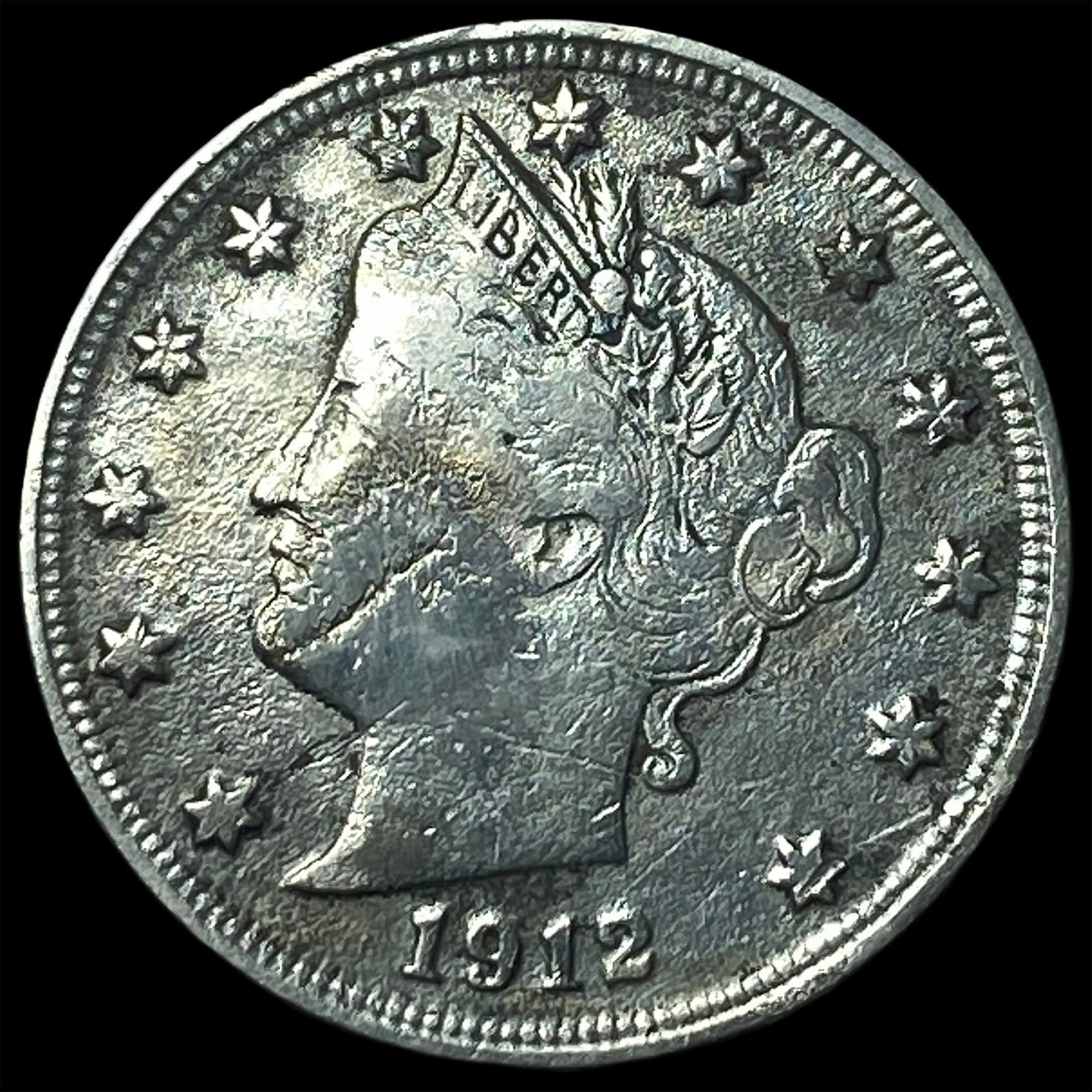 1912-S Liberty Head Nickel HIGH GRADE: 1912-S Liberty Head Nickel HIGH GRADE