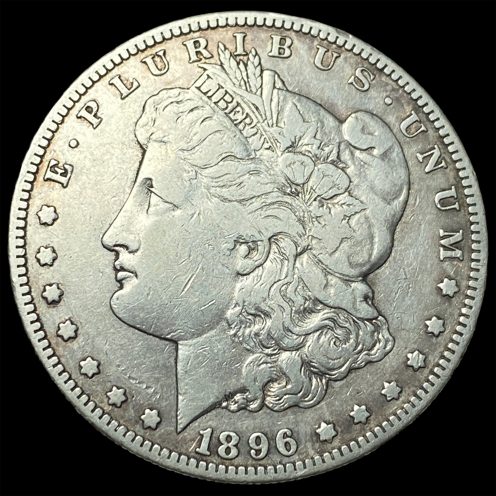 1896-S Silver Morgan Dollar NEARLY UNCIRCULATED