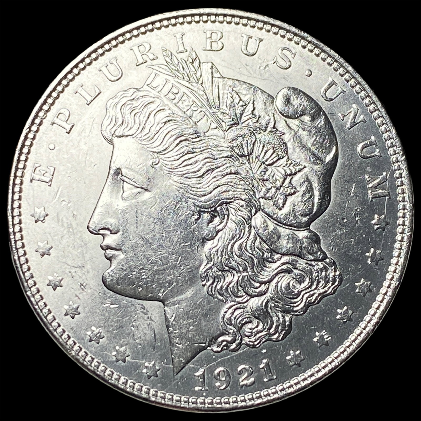 1921 Silver Morgan Dollar UNCIRCULATED: 1921 Silver Morgan Dollar UNCIRCULATED