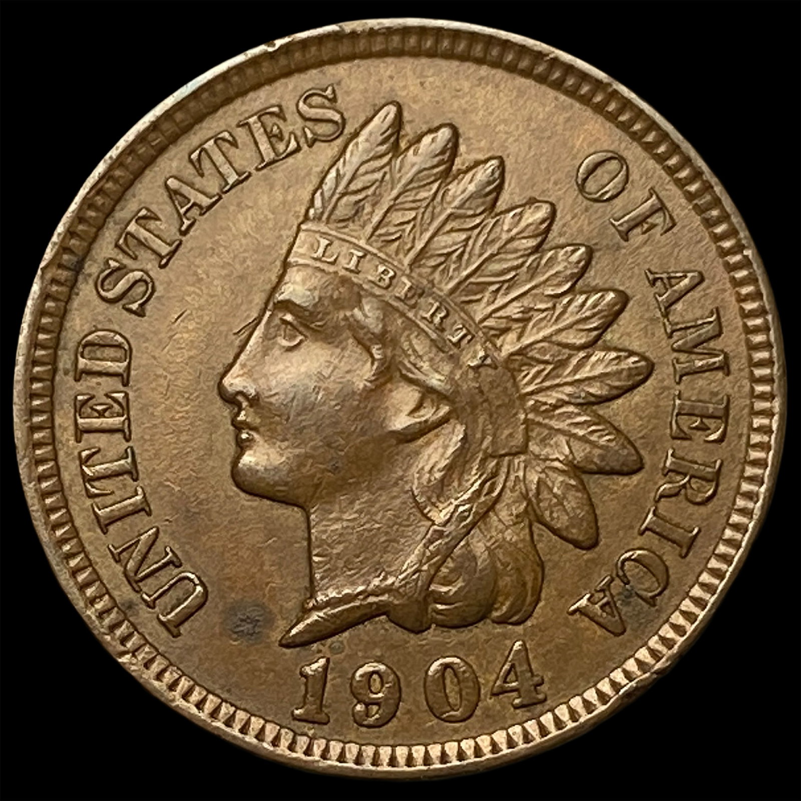 1904 RB Indian Head Cent UNCIRCULATED: 1904 RB Indian Head Cent UNCIRCULATED
