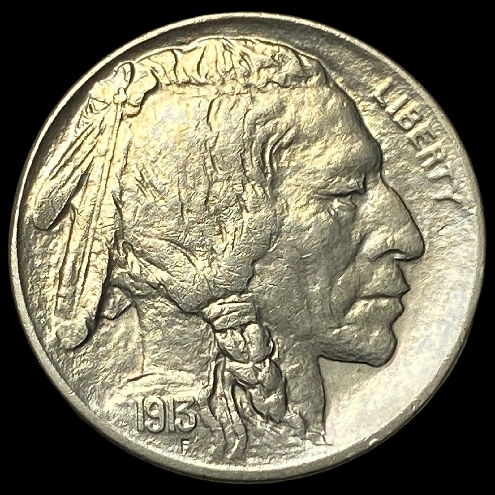 1913-D Type 1 Buffalo Nickel UNCIRCULATED (1 of 2)