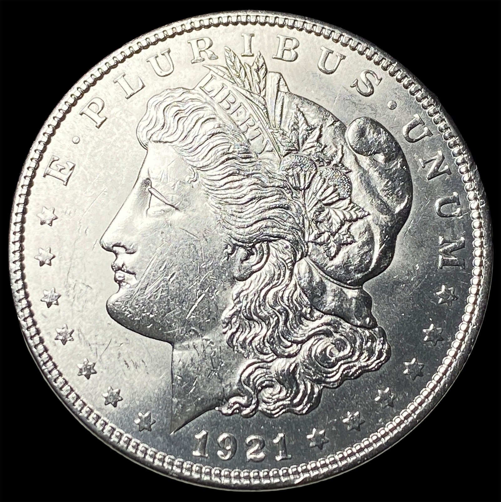 1921 Morgan Silver Dollar UNCIRCULATED: 1921 Morgan Silver Dollar UNCIRCULATED