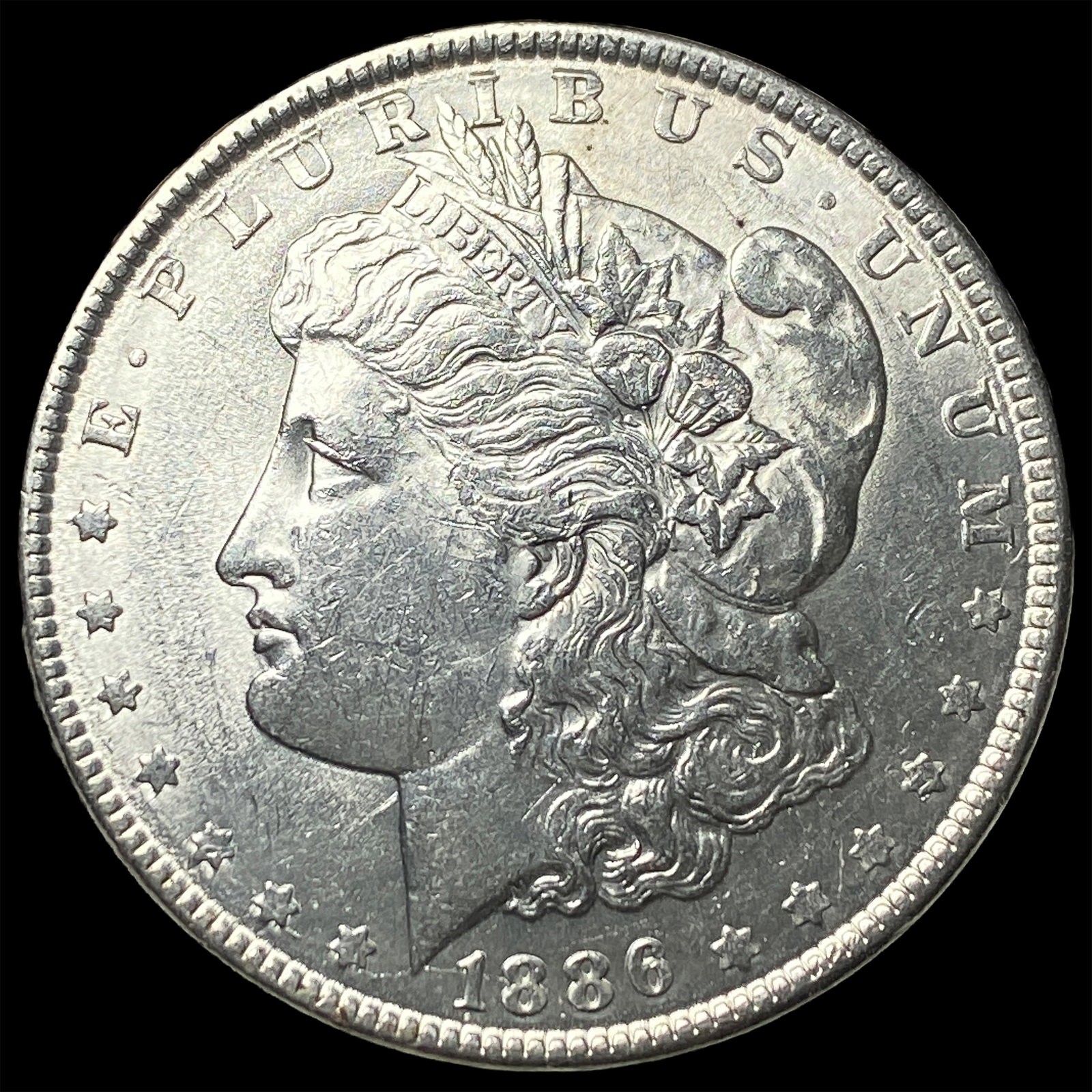 1886 Morgan Silver Dollar UNCIRCULATED: 1886 Morgan Silver Dollar UNCIRCULATED