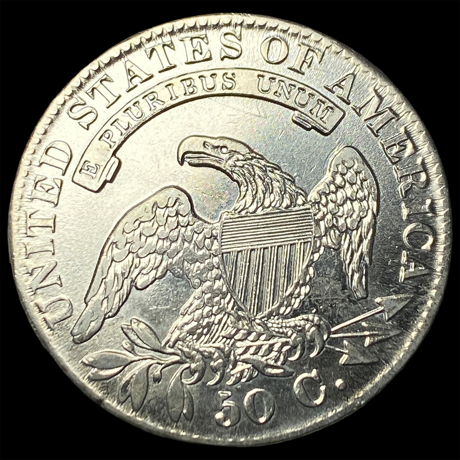 1832 Capped Bust Half Dollar UNCIRCULATED - 2