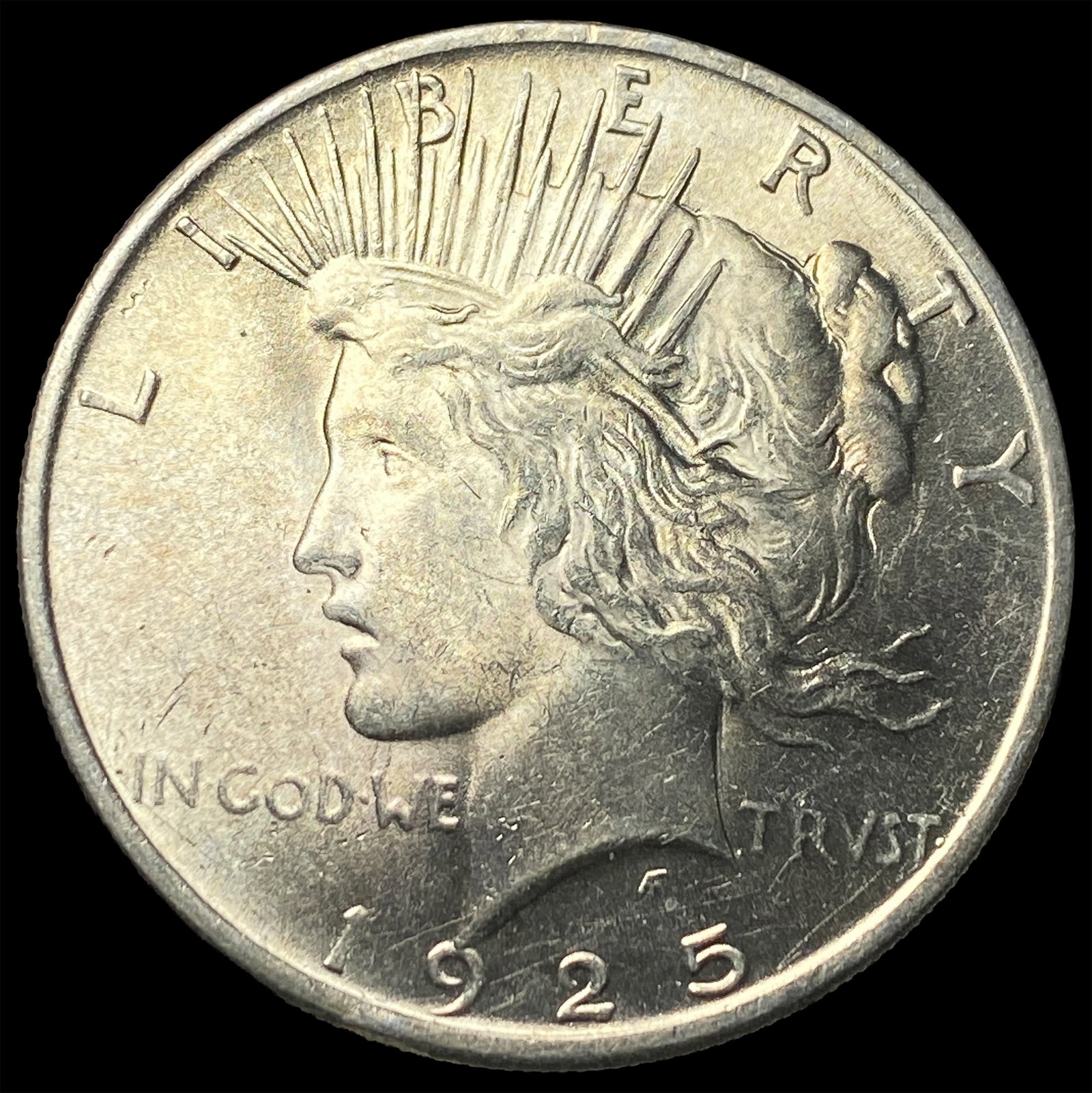 1925 Silver Peace Dollar GEM BU: 1925 Silver Peace Dollar GEM BU