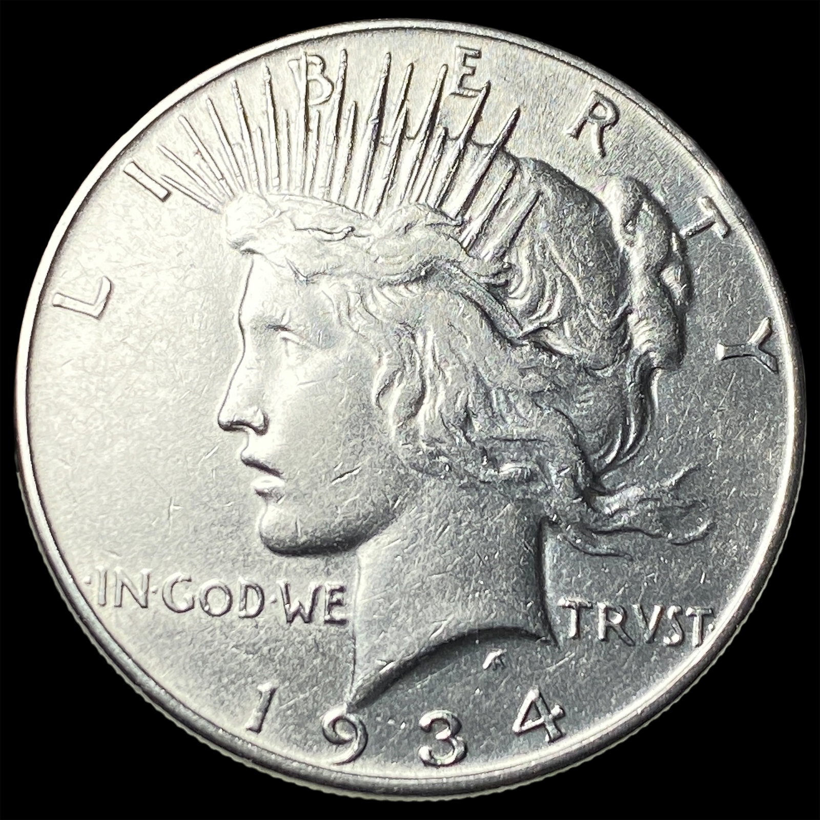 1934 Silver Peace Dollar UNCIRCULATED (1 of 2)