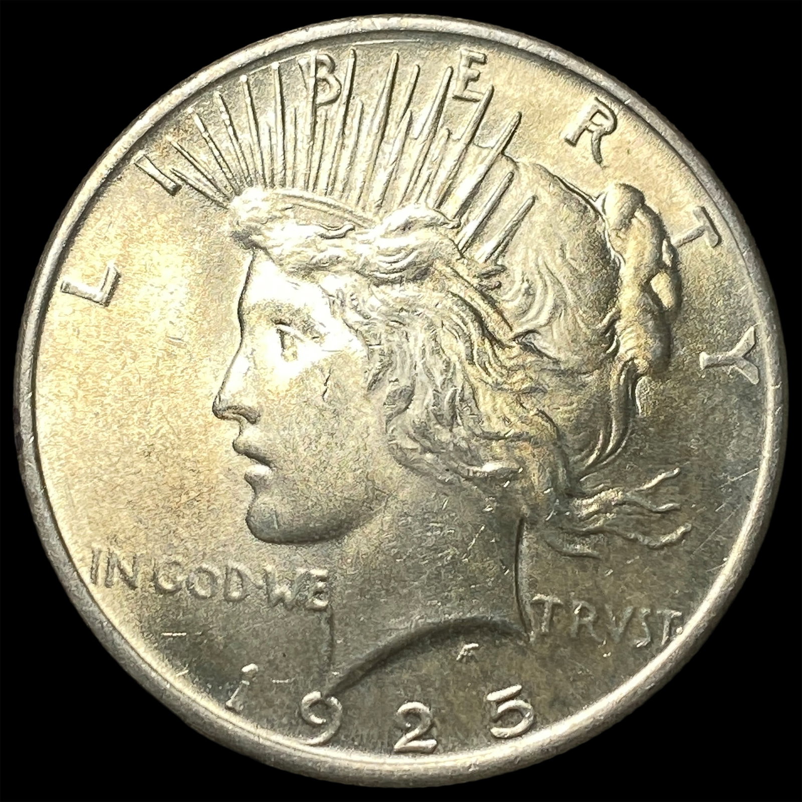 1923 Silver Peace Dollar GEM BU (1 of 2)