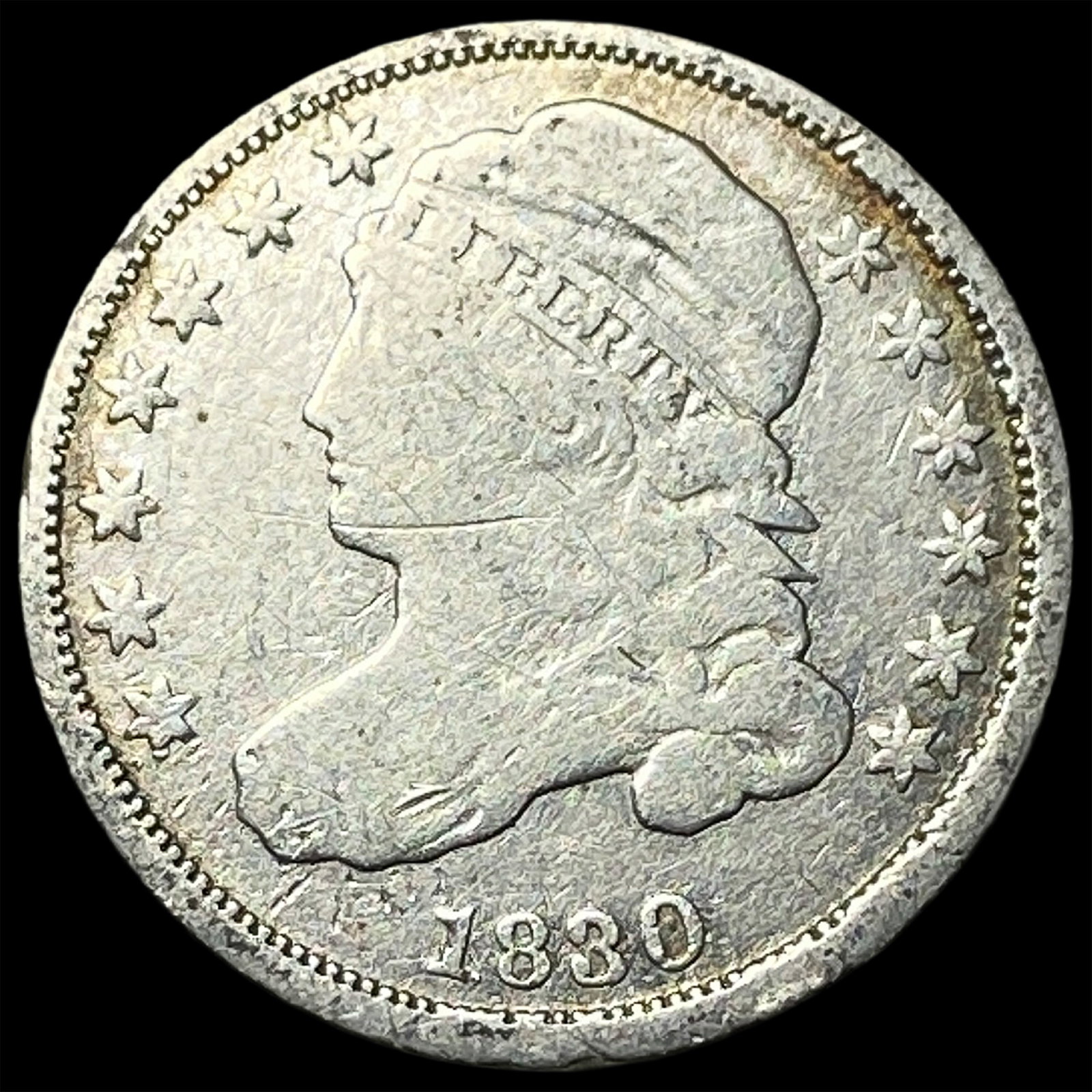1830 Capped Bust Dime LIGHTLY CIRCULATED (1 of 2)