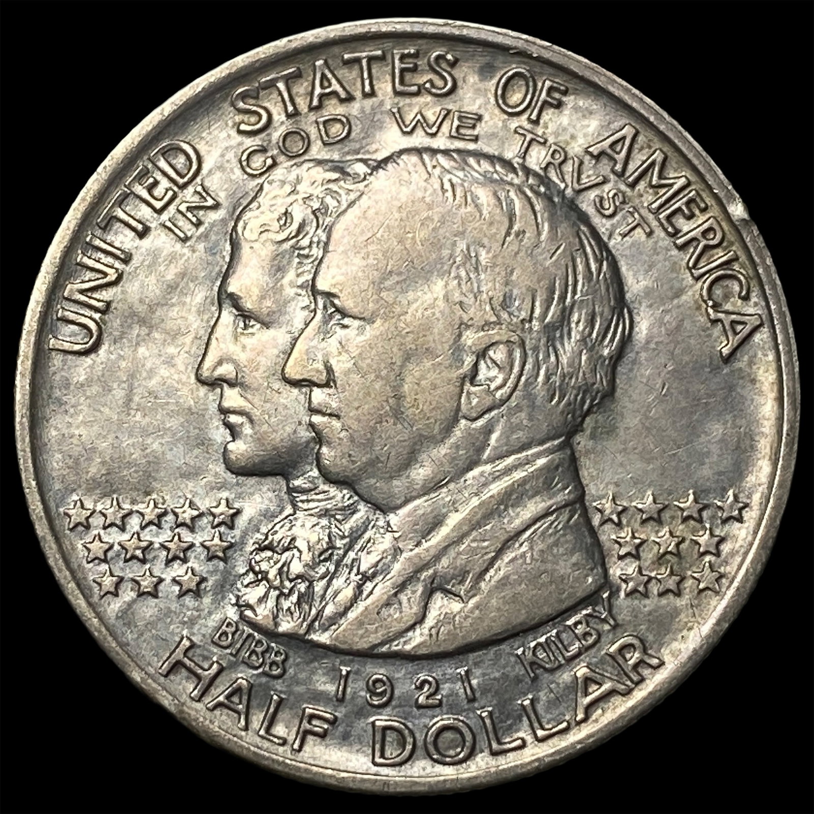 1921 Silver Alabama Centennial Half Dollar UNCIRCULATED (1 of 2)