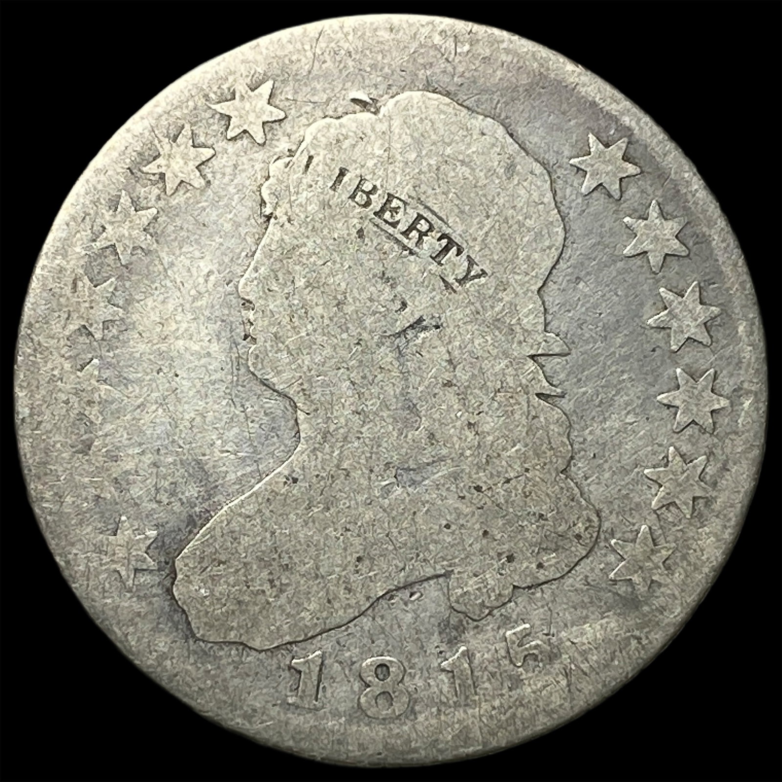 1815 Capped Bust Quarter LIGHTLY CIRCULATED (1 of 2)