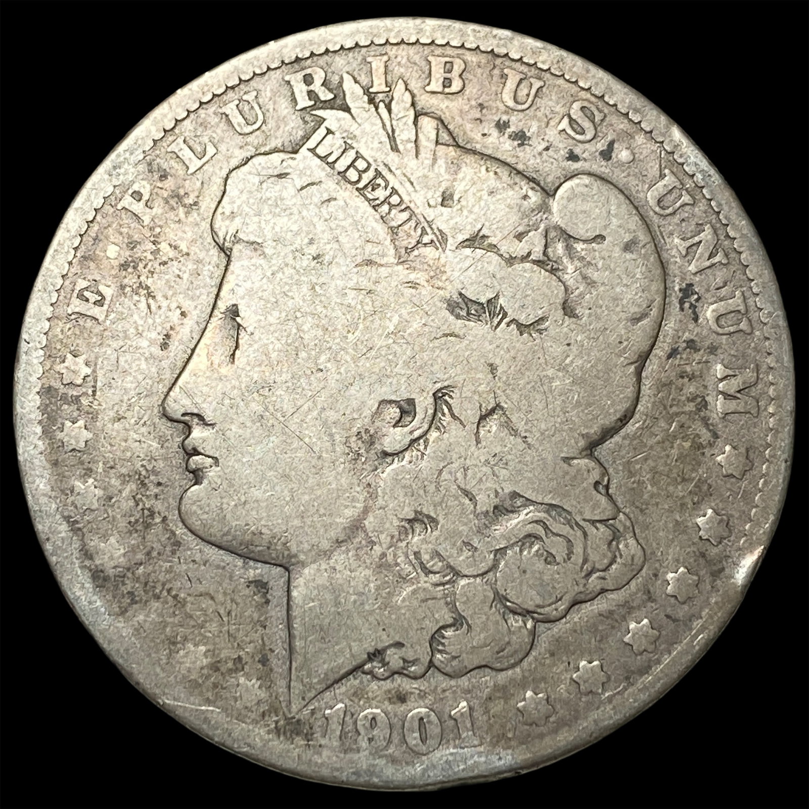 1901-O Silver Morgan Dollar NICELY CIRCULATED