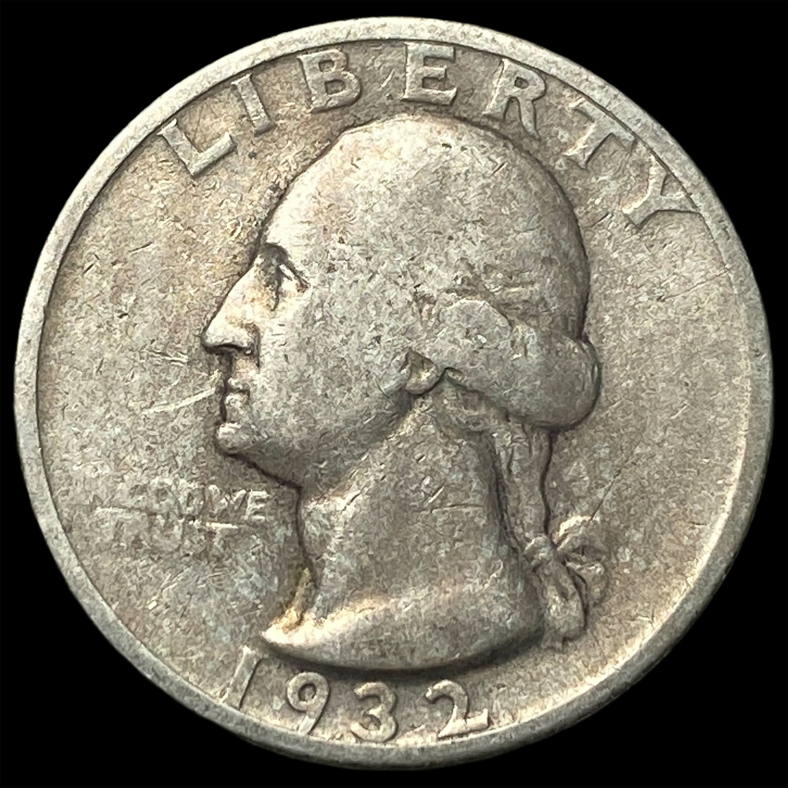 1932-D Silver Washington Quarter NEARLY UNCIRCULATED