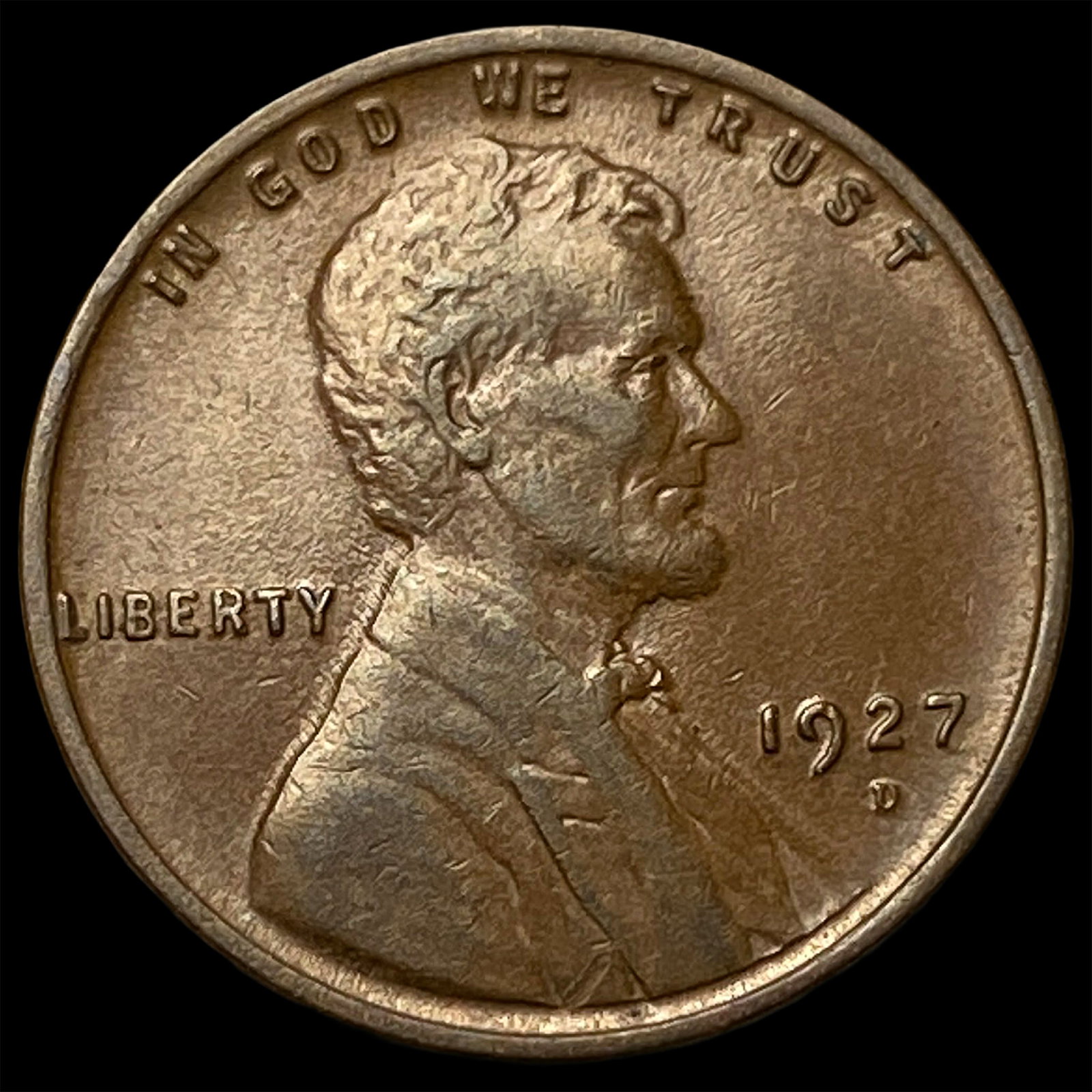 1927-D Lincoln Wheat Cent UNCIRCULATED: 1927-D Lincoln Wheat Cent UNCIRCULATED