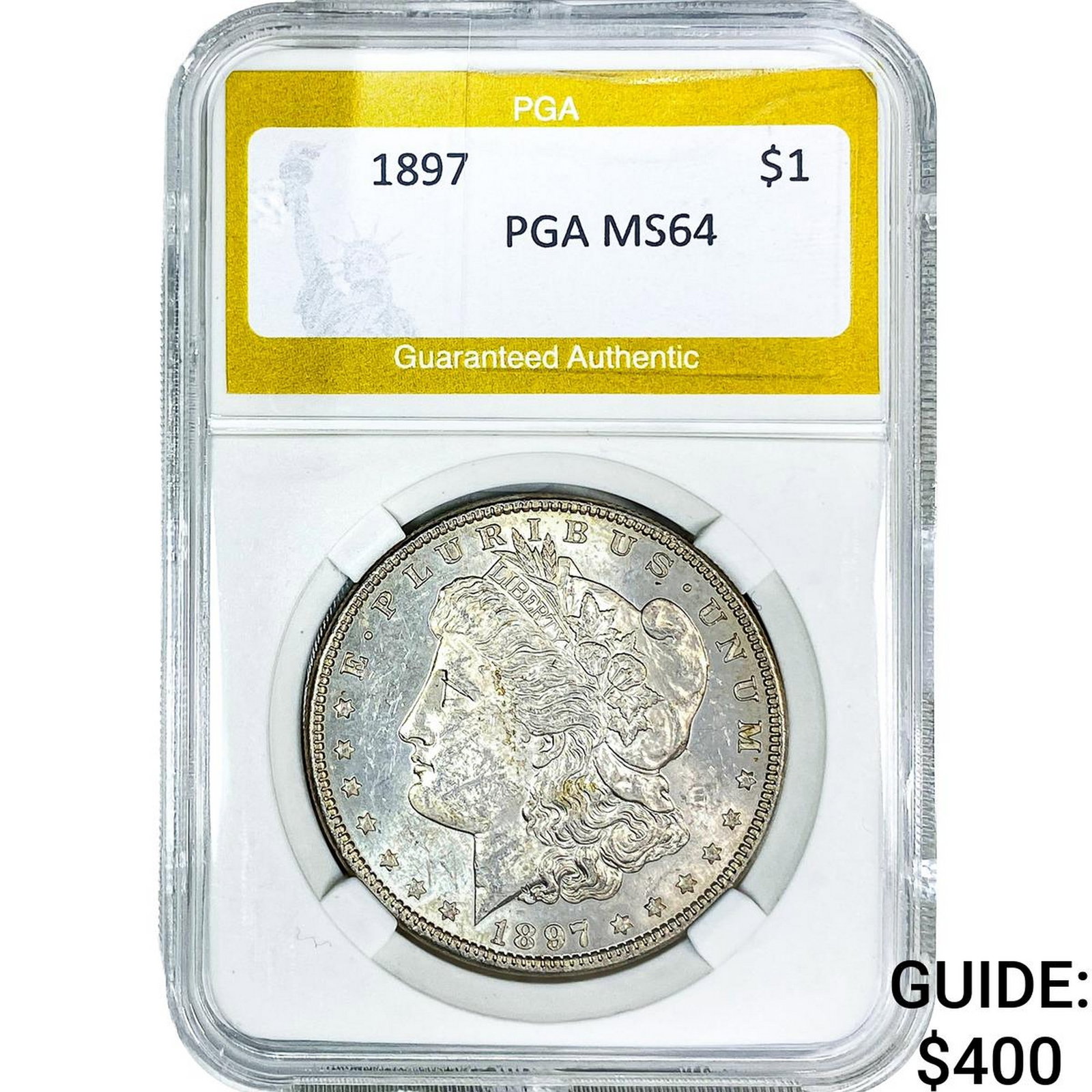 1897 Morgan Silver Dollar PGA MS64