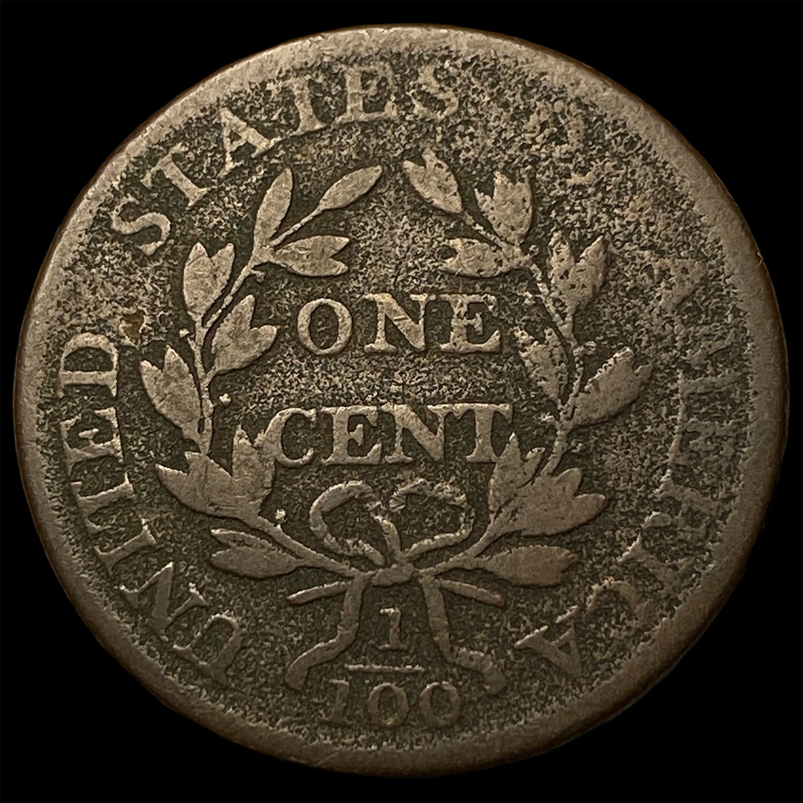 1807 Draped Bust Large Cent LIGHTLY CIRCULATED - 2