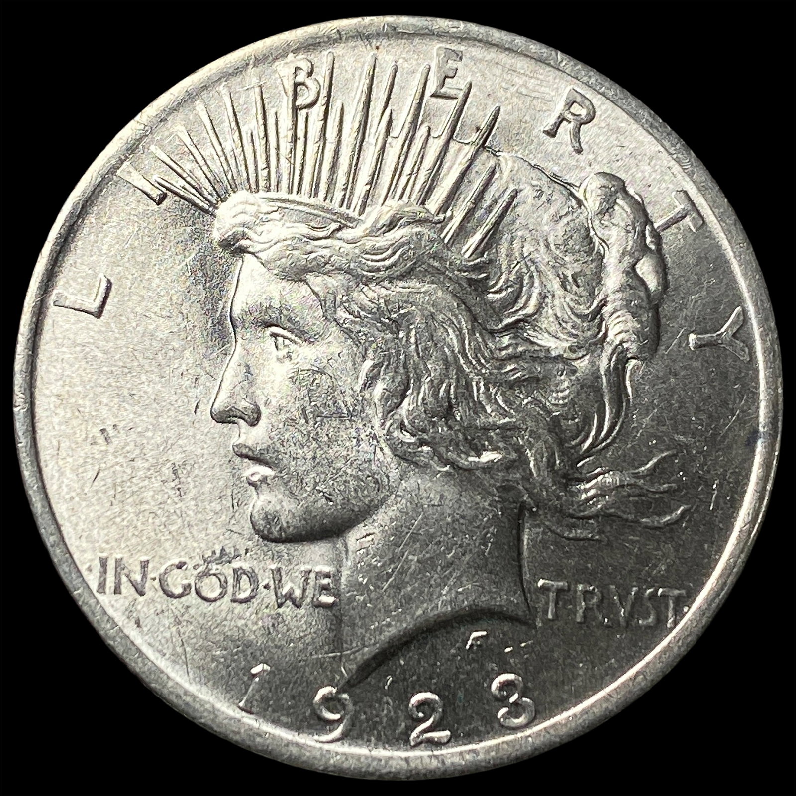 1923 Silver Peace Dollar CHOICE BU