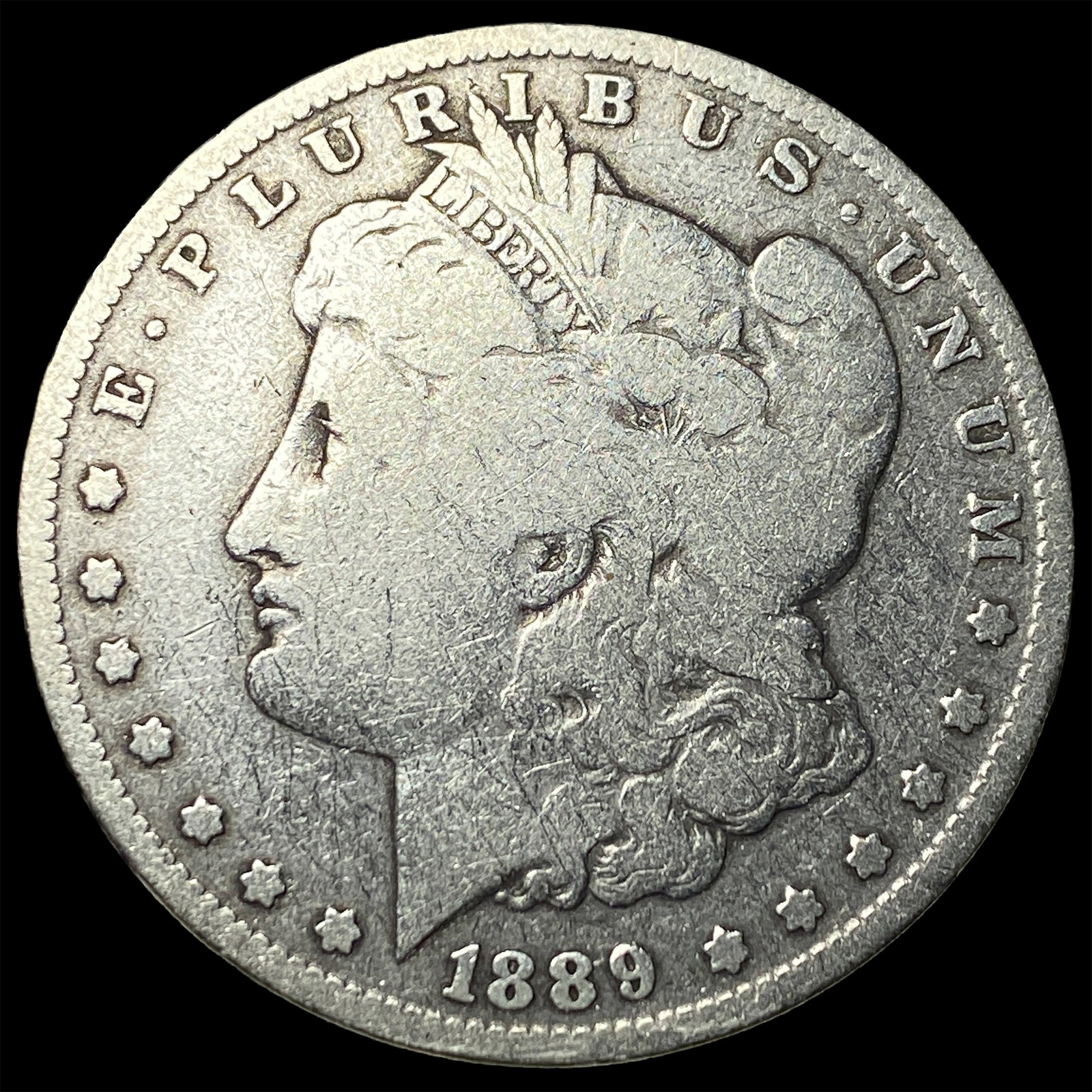 1889-O Silver Morgan Dollar LIGHTLY CIRCULATED