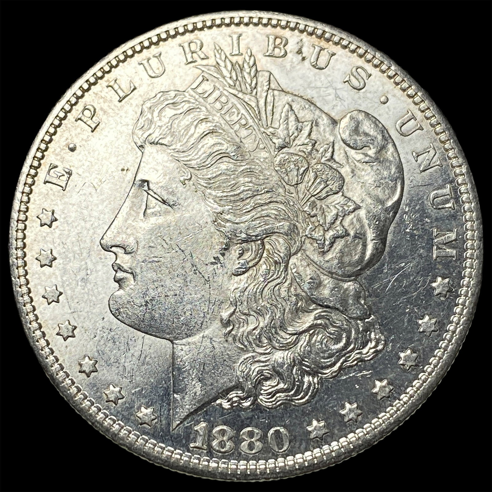 1880 Morgan Silver Dollar GEM BU