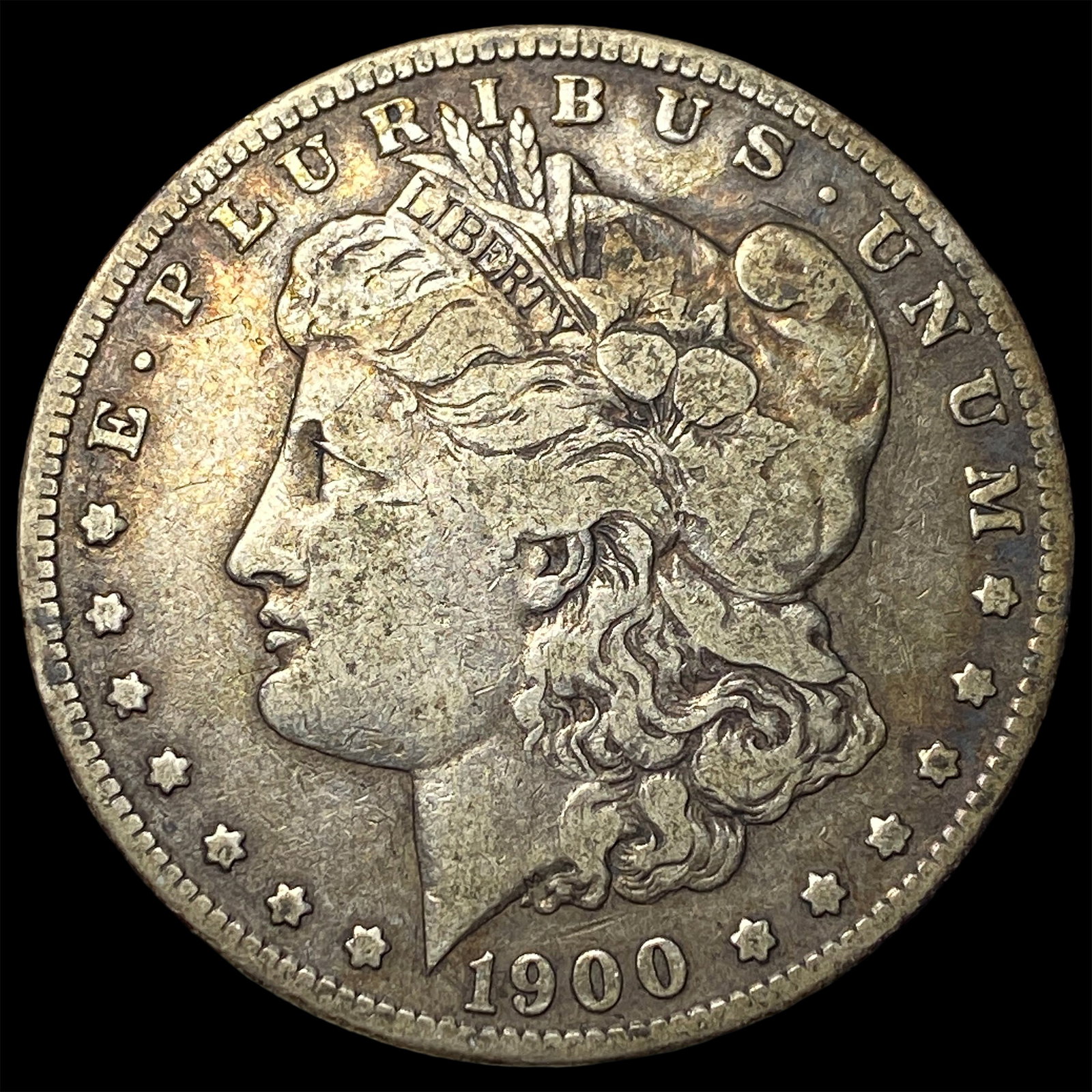 1900-S Silver Morgan Dollar LIGHTLY CIRCULATED: 1900-S Silver Morgan Dollar LIGHTLY CIRCULATED