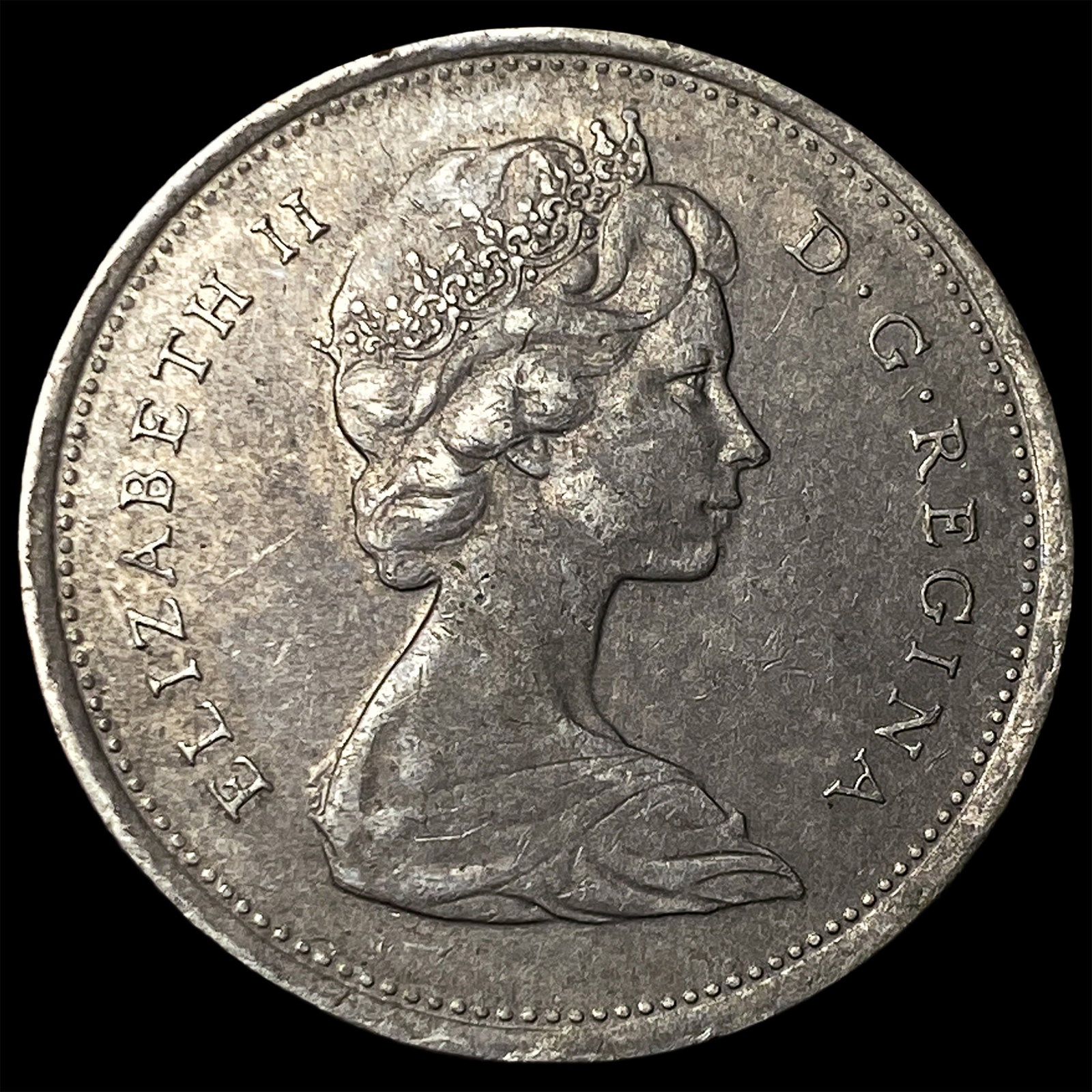 1969 Canada Silver 25 Cents (1 of 2)