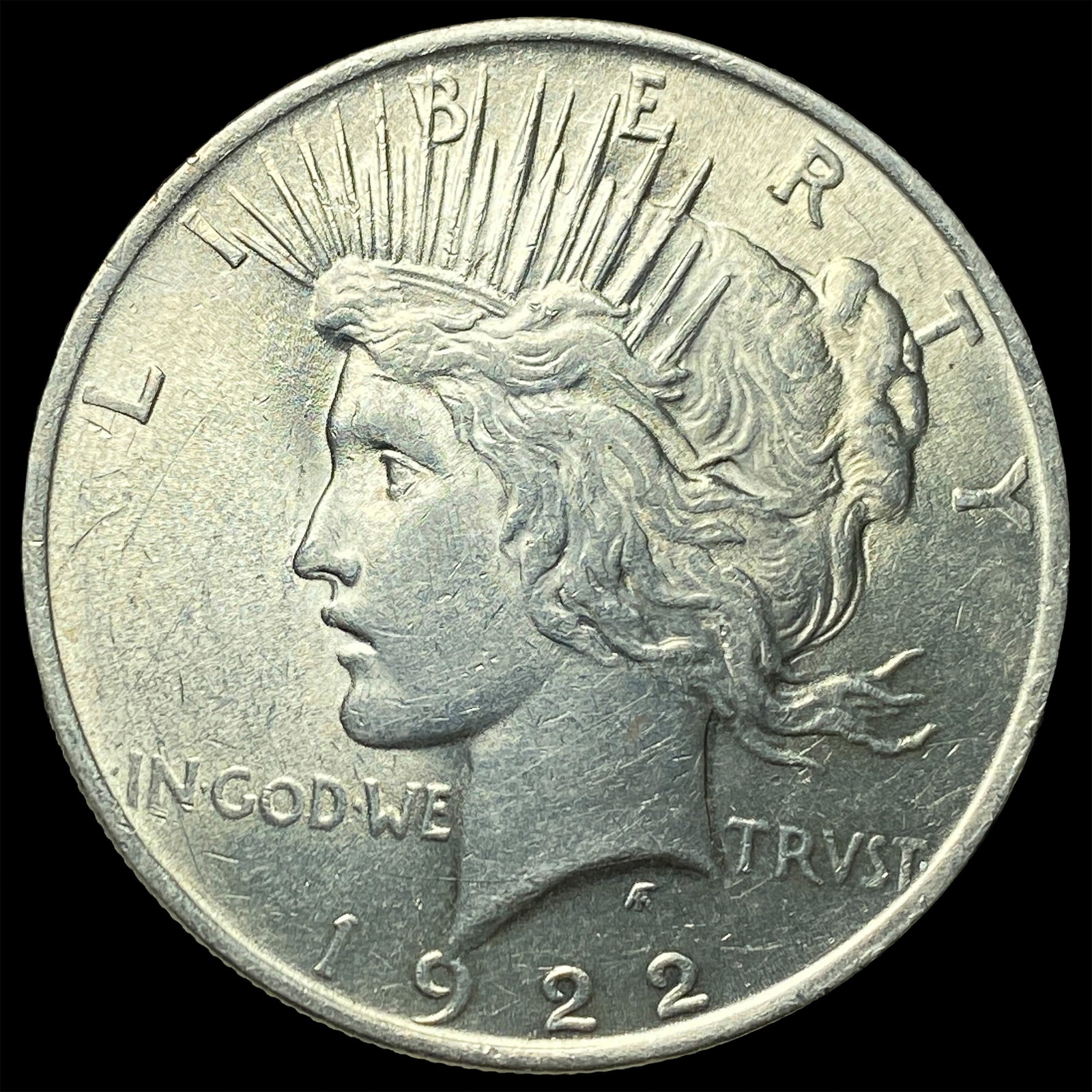 1922 Silver Peace Dollar UNCIRCULATED: 1922 Silver Peace Dollar UNCIRCULATED
